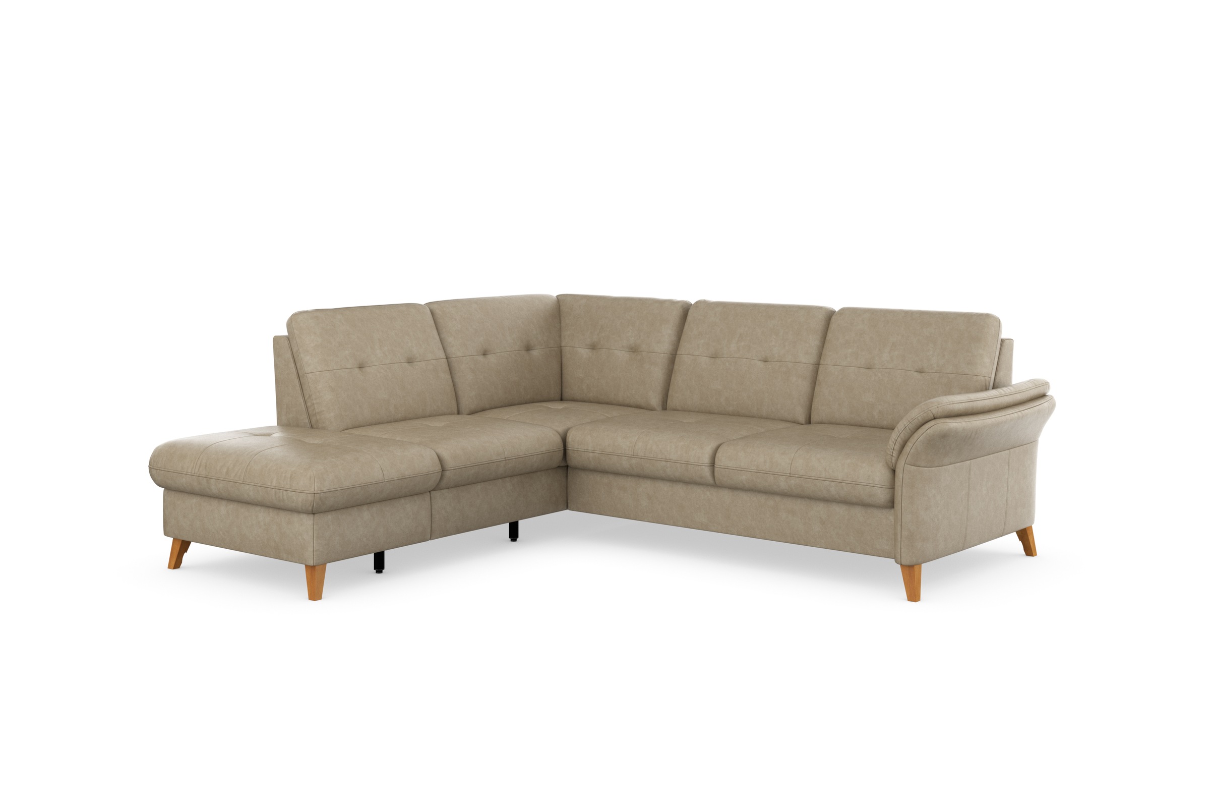 sit&more Ecksofa »Göteborg«, inkl. Sitztiefenverstellung, wahlweise mit Bettfunktion & Bettkasten