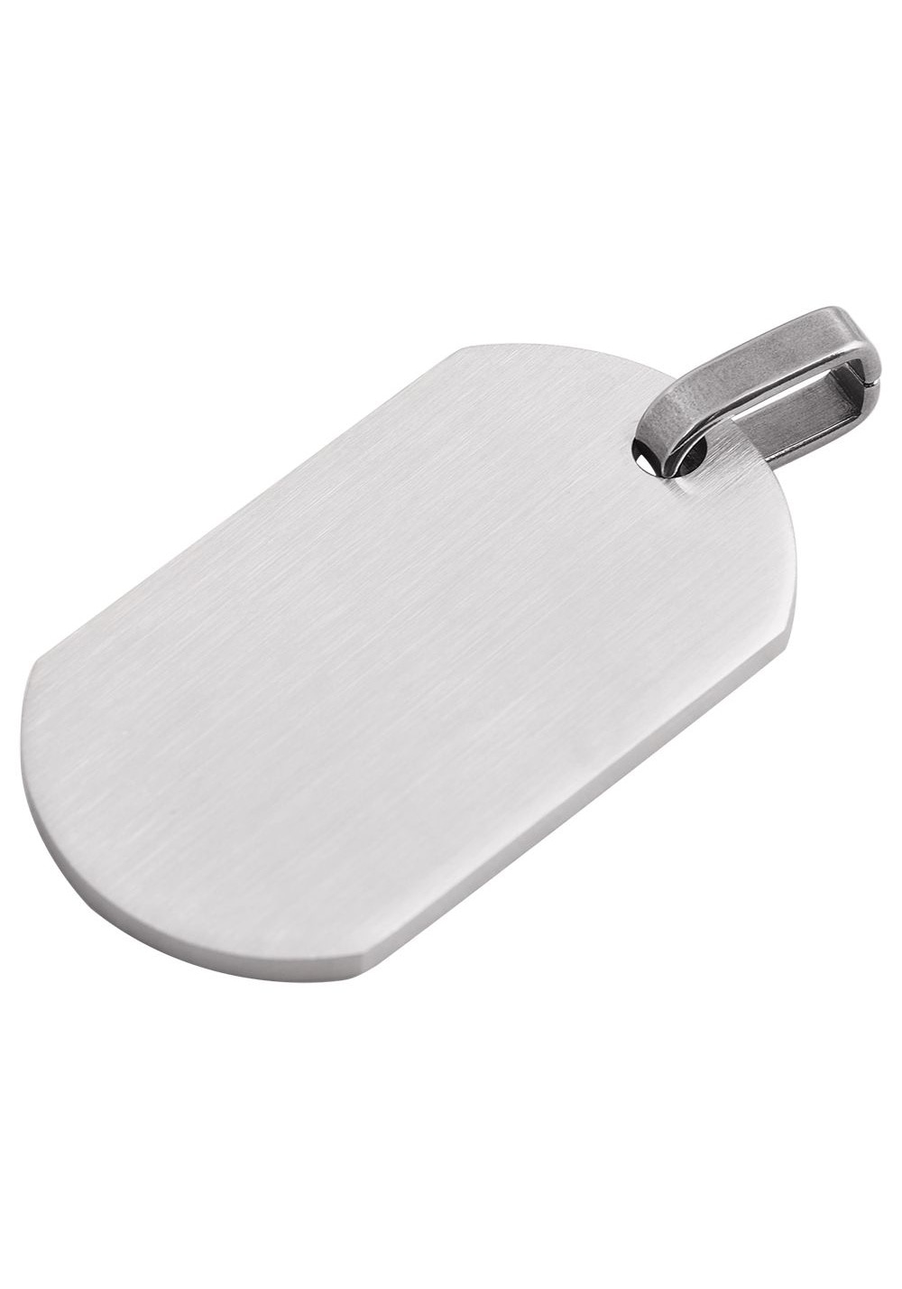 AKZENT Dog Tag Anhänger »aus Edelstahl, gravurfähig«