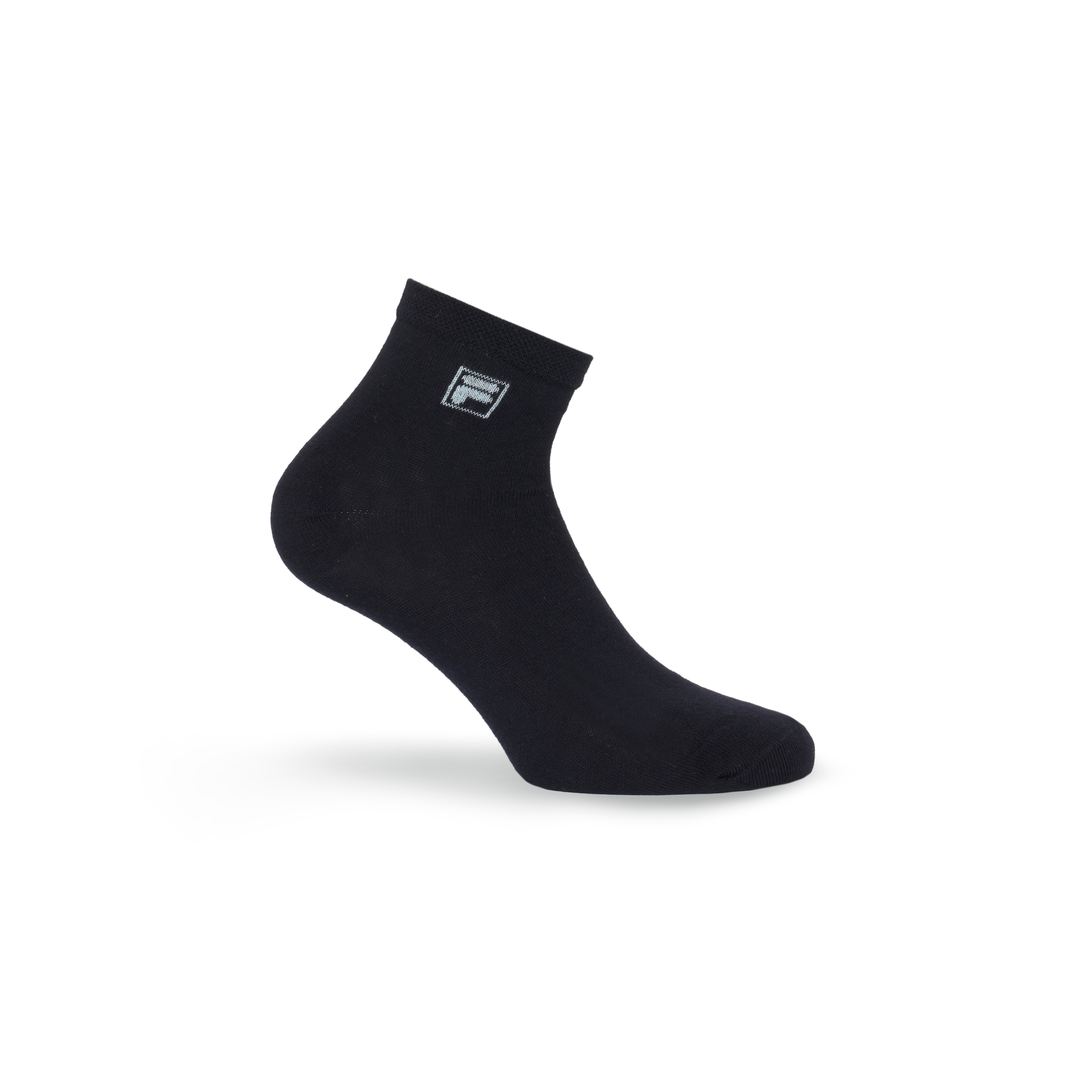 Fila Kurzsocken »UNISEX QUARTER PLAIN SOCKS«, (3 Paar), mit eingestrickem Logo
