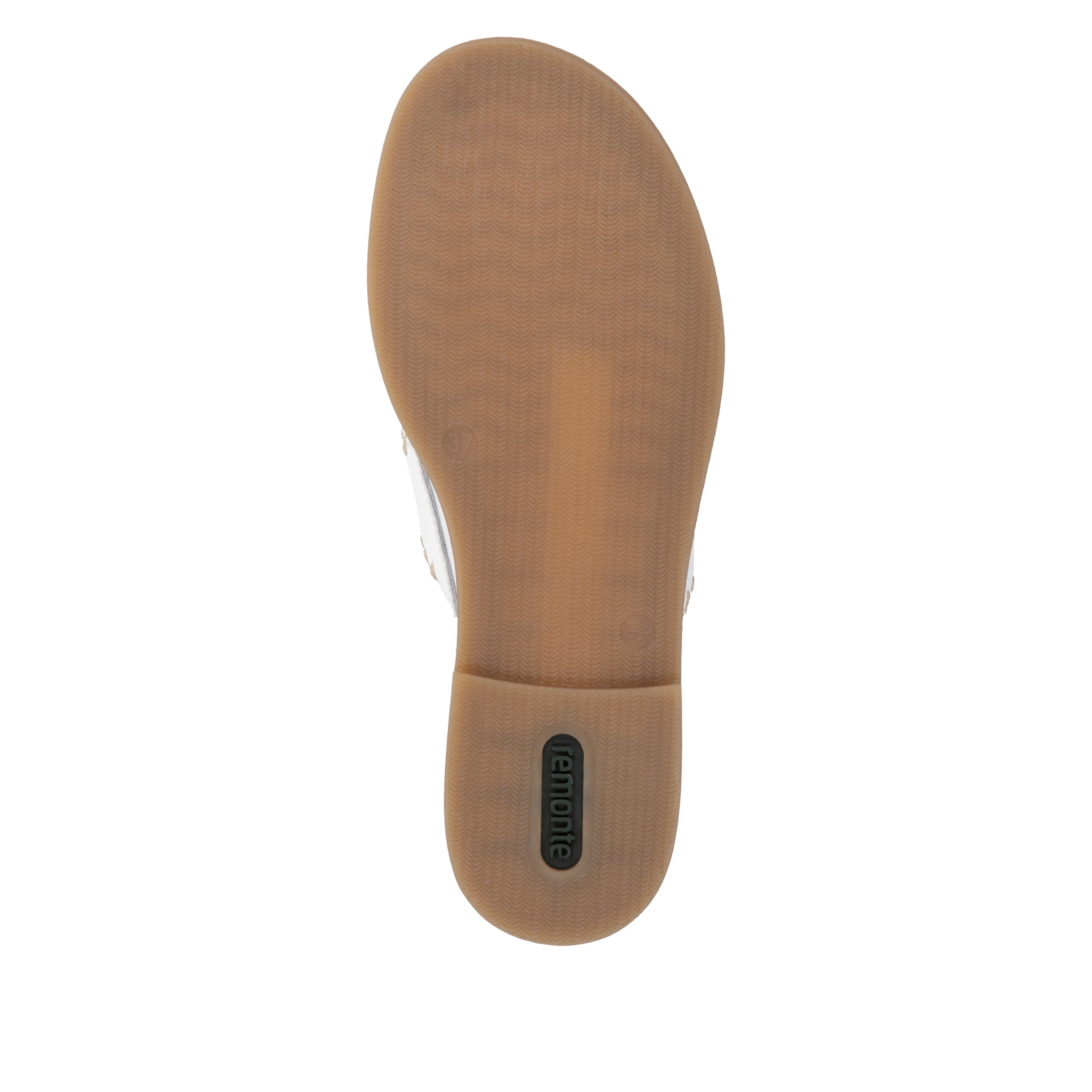 Pantolette REMONTE, Damen, Gr. 38, sanftes weiß, Leder, Schuhe Pantolette, Sommerschuh, Flat, Strandschuh mit Feel Soft-Ausstattung 3