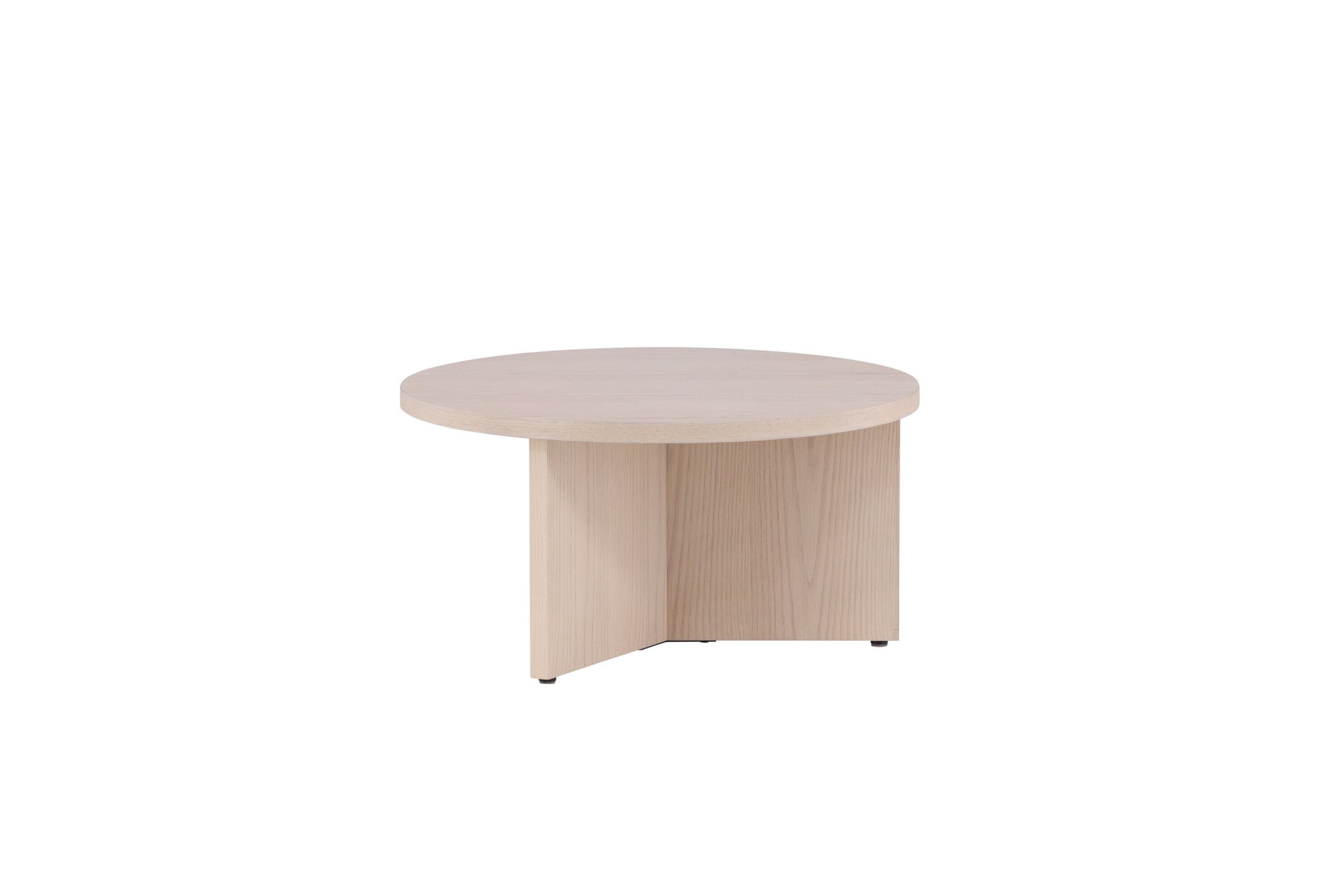 Venture Home Couchtisch »Saltö, runder Couchtisch in Holzfurnier-Optik, Ø 85 cm« Sofatisch, Furnier, rund, gepflegt, behaglich, edel