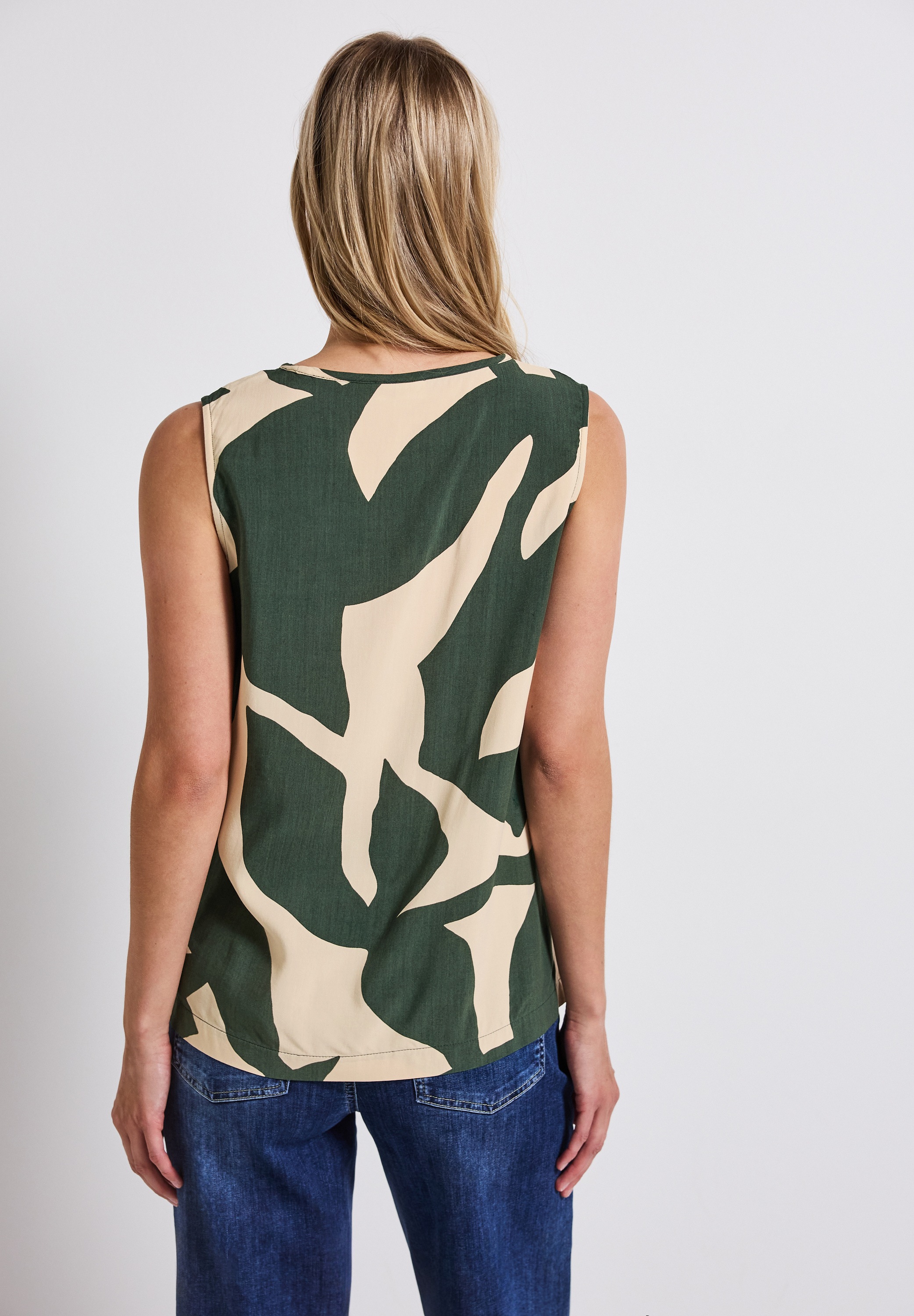 STREET ONE Blusentop, mit Cut-Out Detail günstig online kaufen