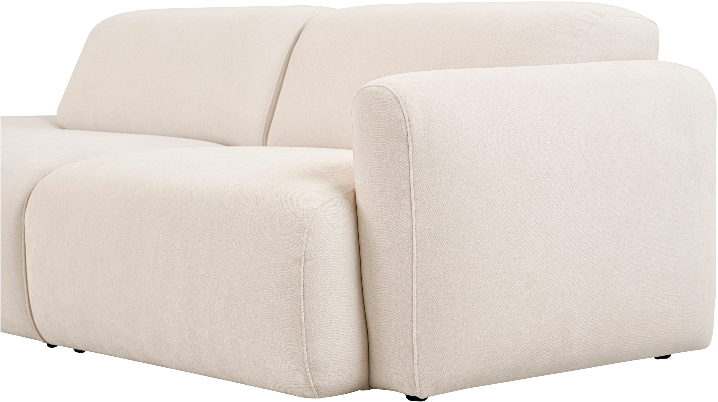andas 2-Sitzer »Myrland«, Breite 220 cm, Chenille, Easy Clean Stoff, mit Kaltschaum