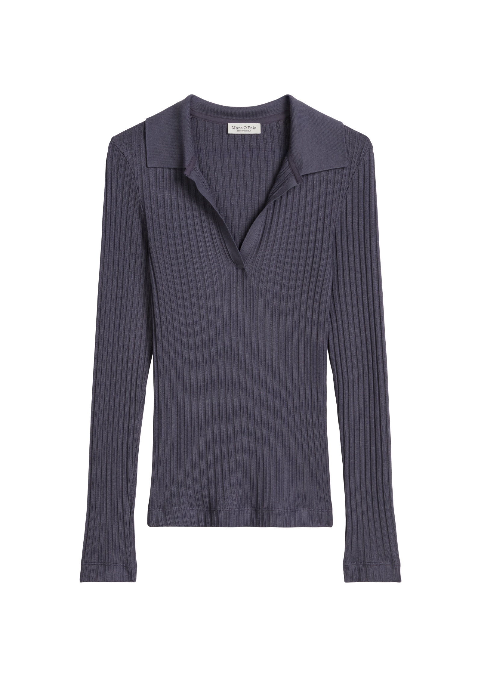 Marc O'Polo Langarm-Poloshirt »mit TENCEL™ Modal«