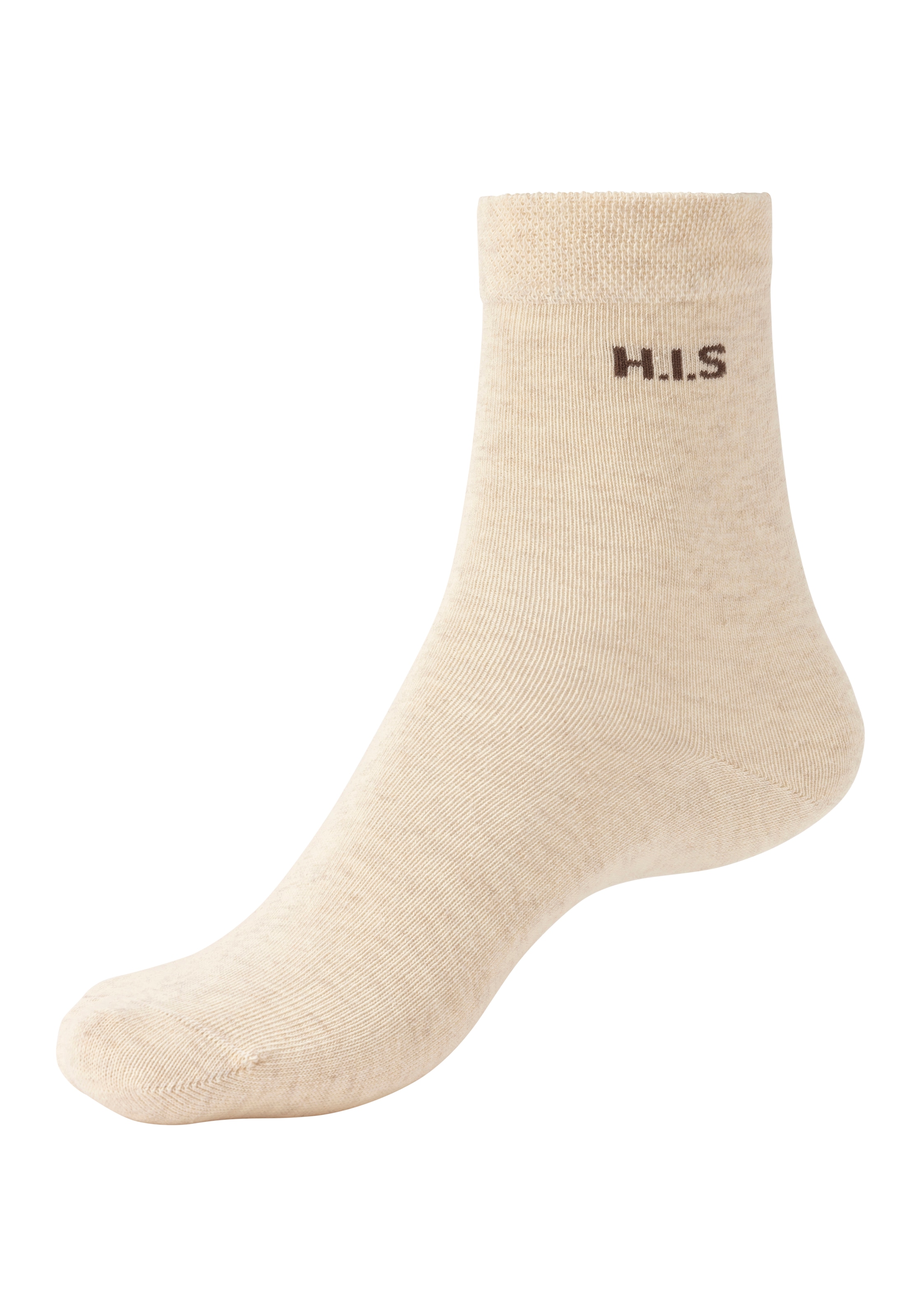 H.I.S Socken, (Set, 4 Paar), ohne einschneidendes Bündchen