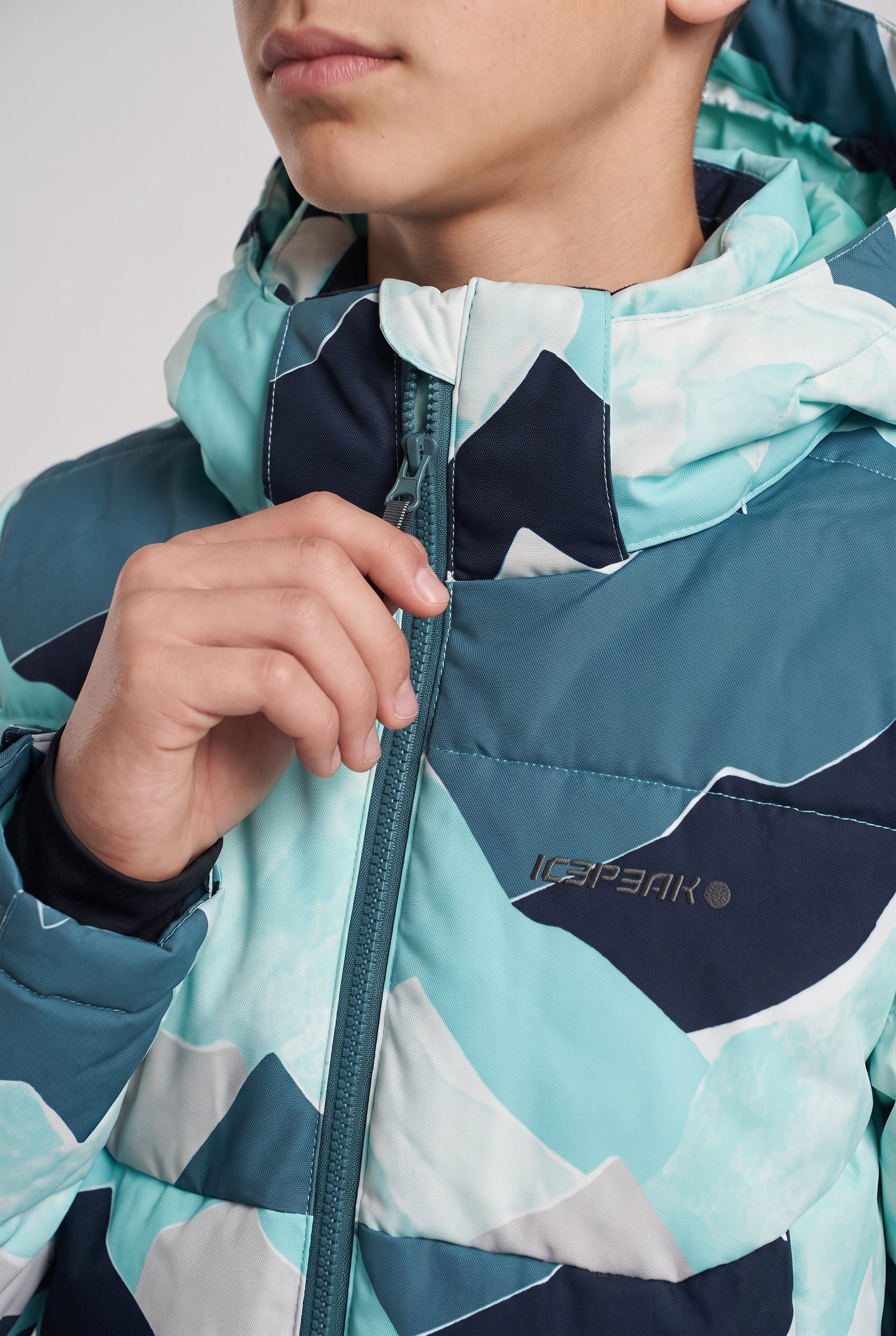 Icepeak Skijacke »ICEPEAK LADUE JR« für Kinder und Jugendliche, mit Reißverschluss, atmungsaktiv