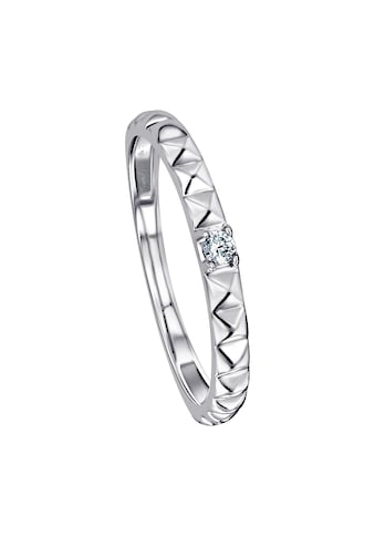 Diamantring »0,04 ct Diamant Brillant Ring aus 585 Weißgold«