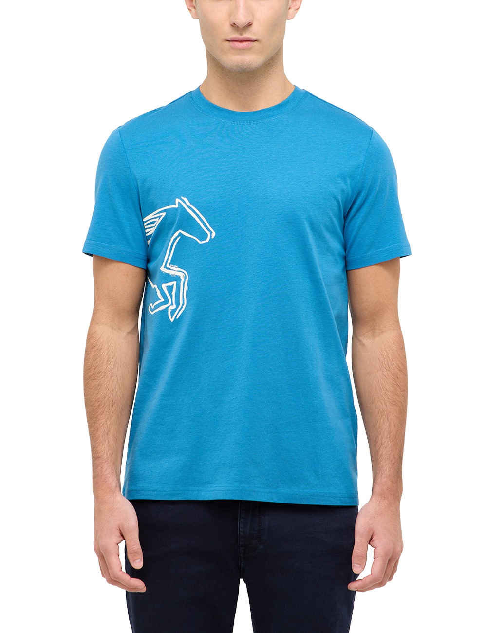 MUSTANG Kurzarmshirt "Herren Style Austin" günstig online kaufen