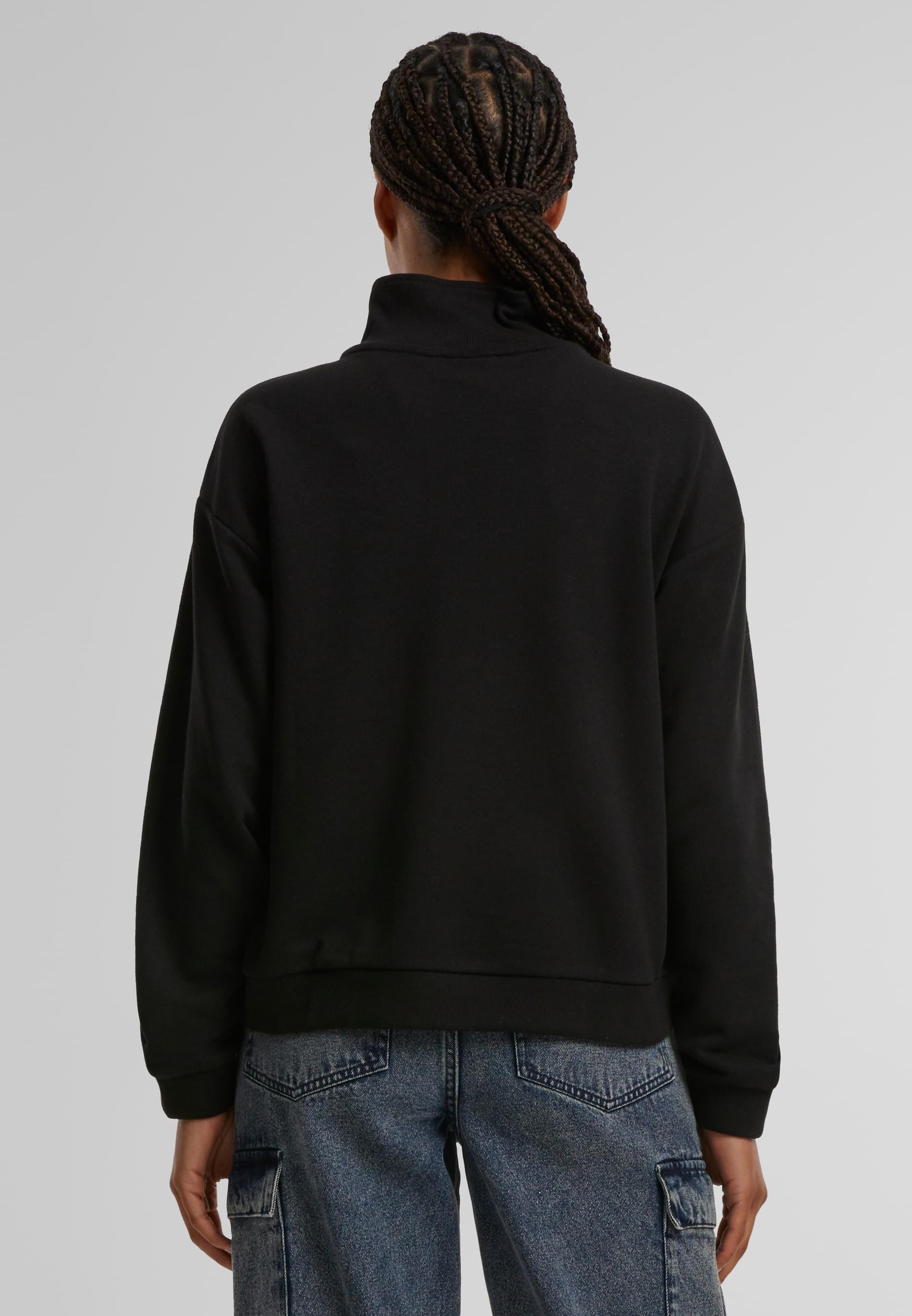 URBAN CLASSICS Windbreaker »Urban Classics Ladies Light Terry Troyer«, (1 St.), ohne Kapuze