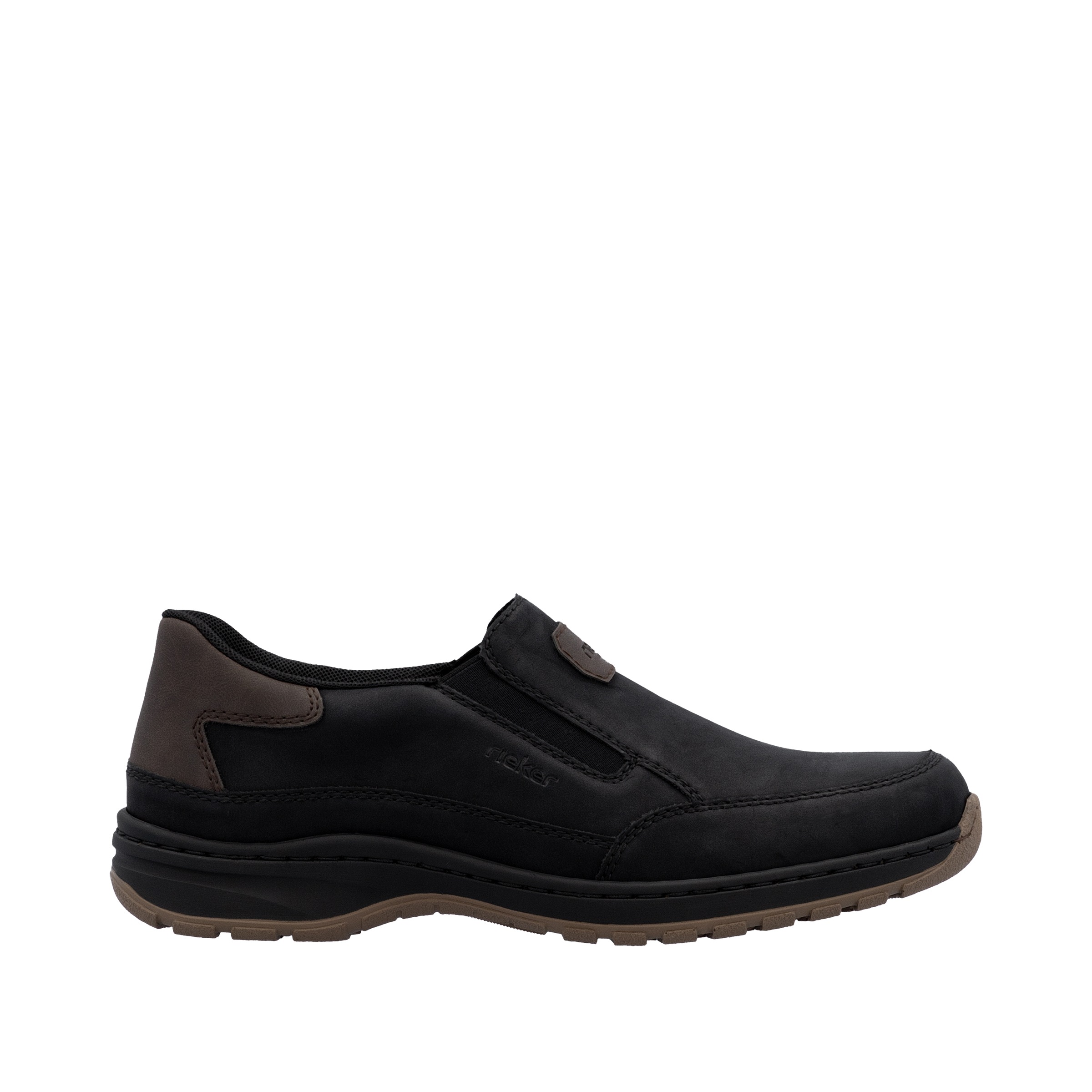 Rieker Slipper, Schlupfschuh, Halbschuh, Slip-on Sneaker mit Stretcheinsätze