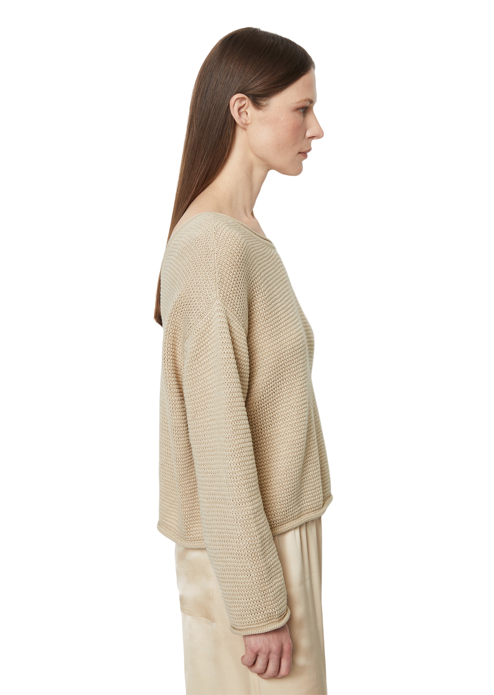 Marc O'Polo Strickpullover »aus Organic Cotton«