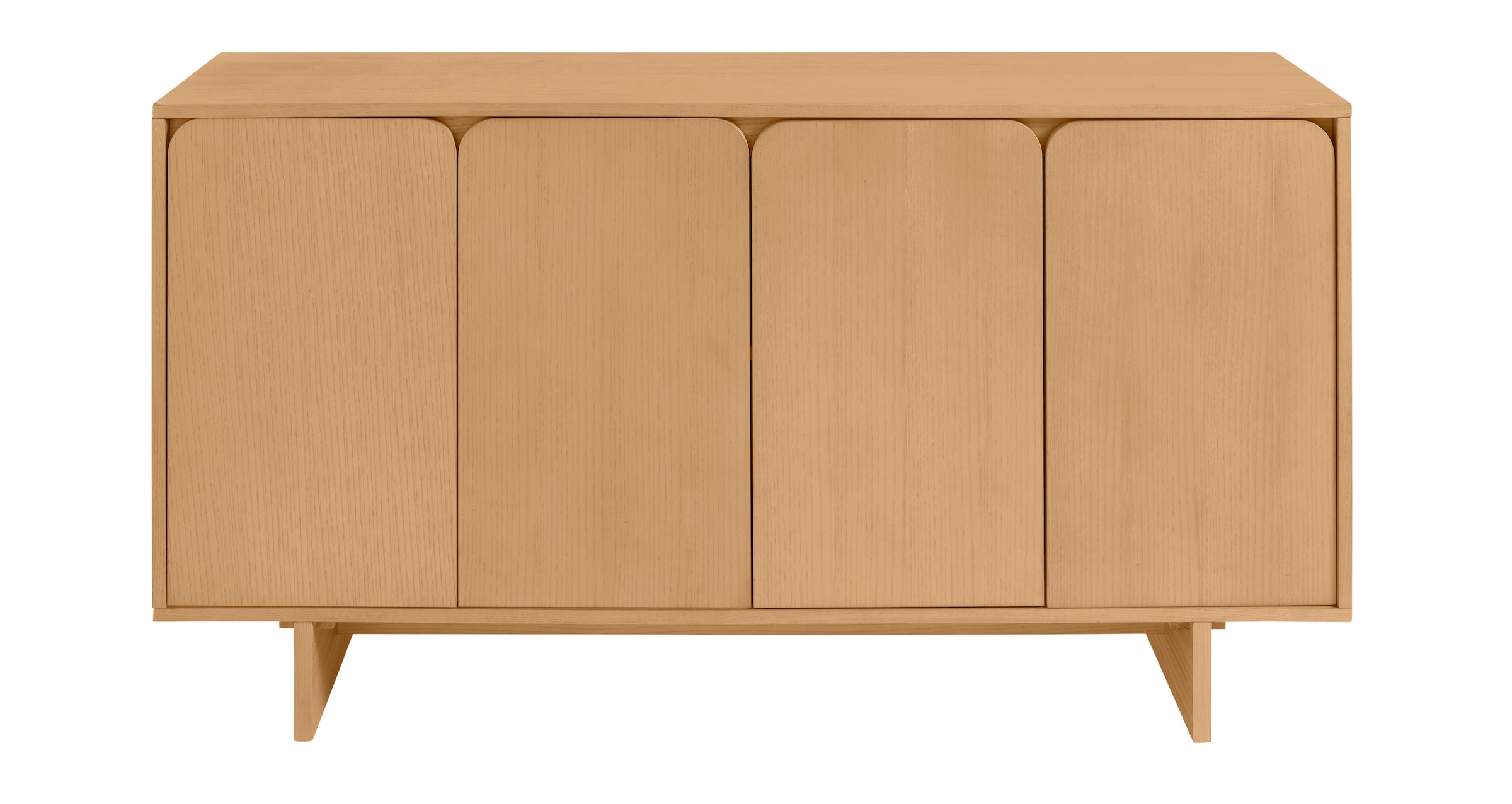 LeGer Home by Lena Gercke Sideboard »Lurea« Breite 160 cm, Soft-Close, Push to open, Massivholzbeine