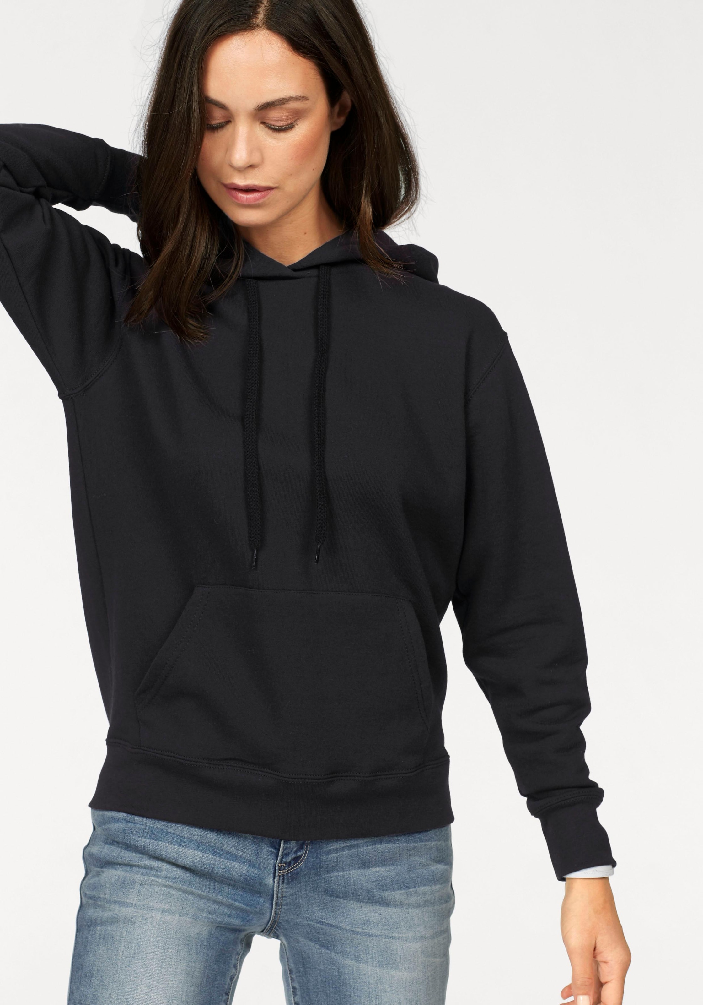 Fruit of the Loom Kapuzensweatshirt "Classic hooded Sweat Lady-Fit", mit Kä günstig online kaufen