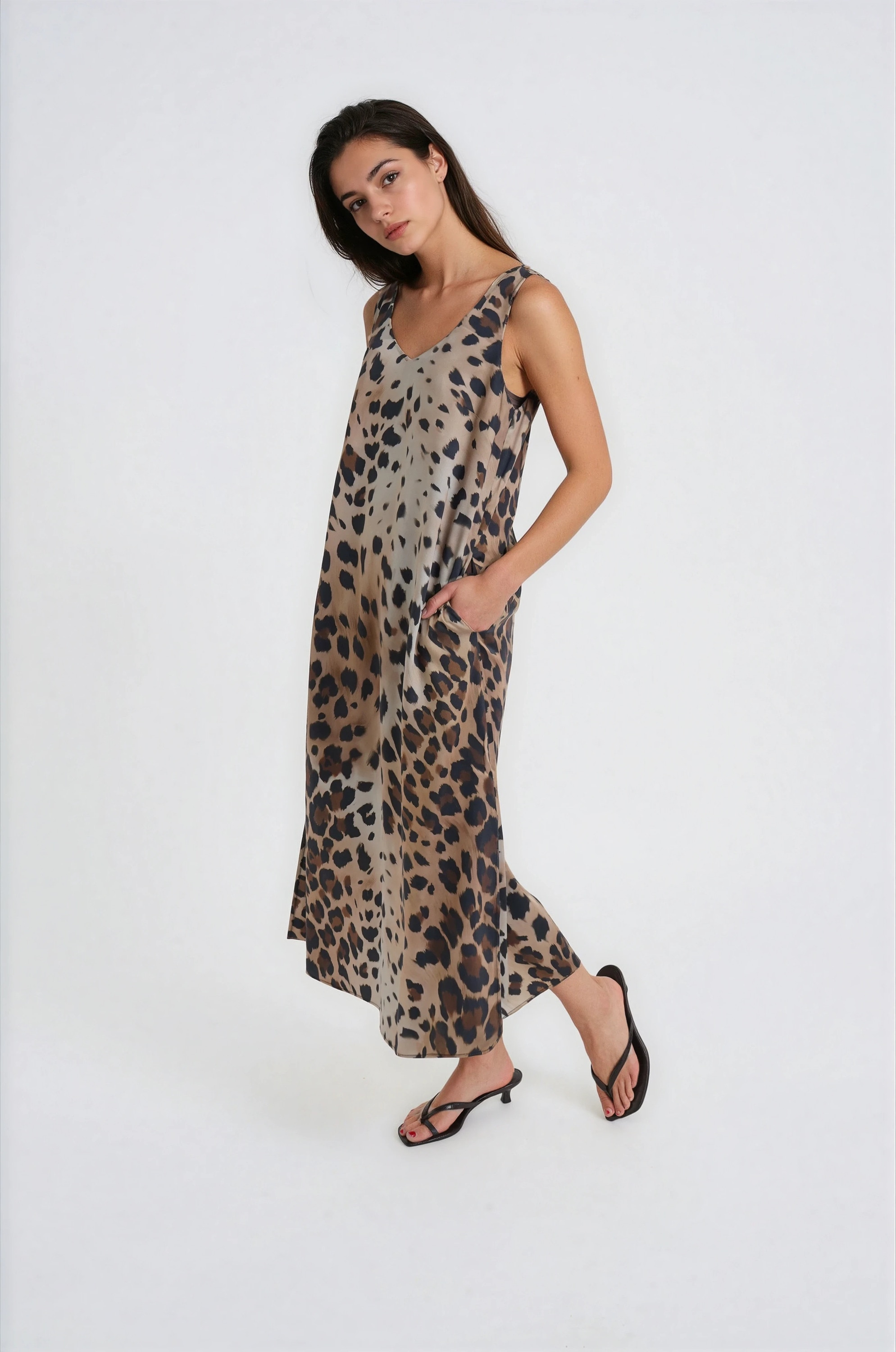 Smith & Soul Sommerkleid Eingrifftaschen mit Taschen