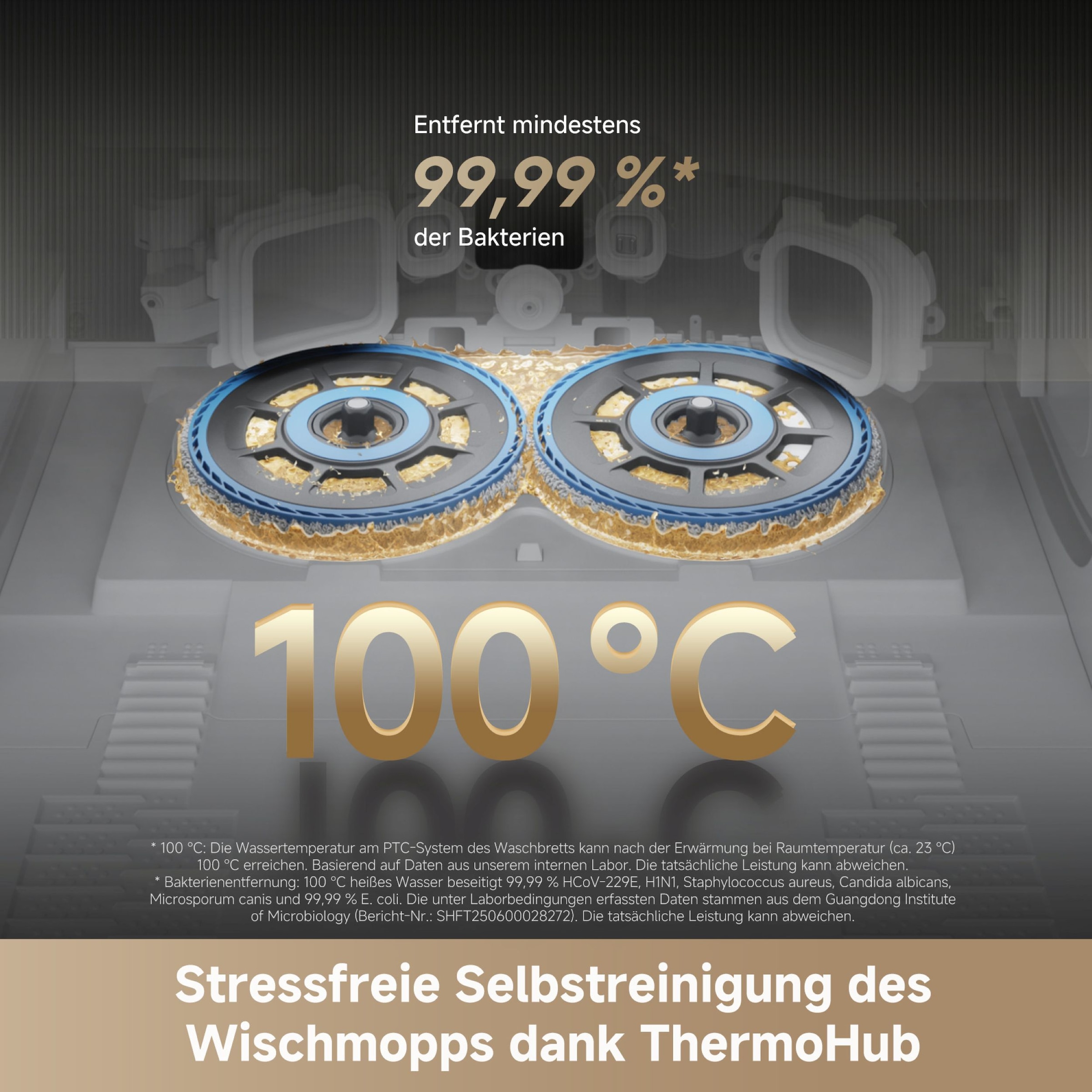 Dreame Saugroboter »mit Wischfunktion Matrix 10 Ultra White« Mop-Wechsel, drei Reinigungsmittel, überwindet Hindernisse, 30.000 Pa