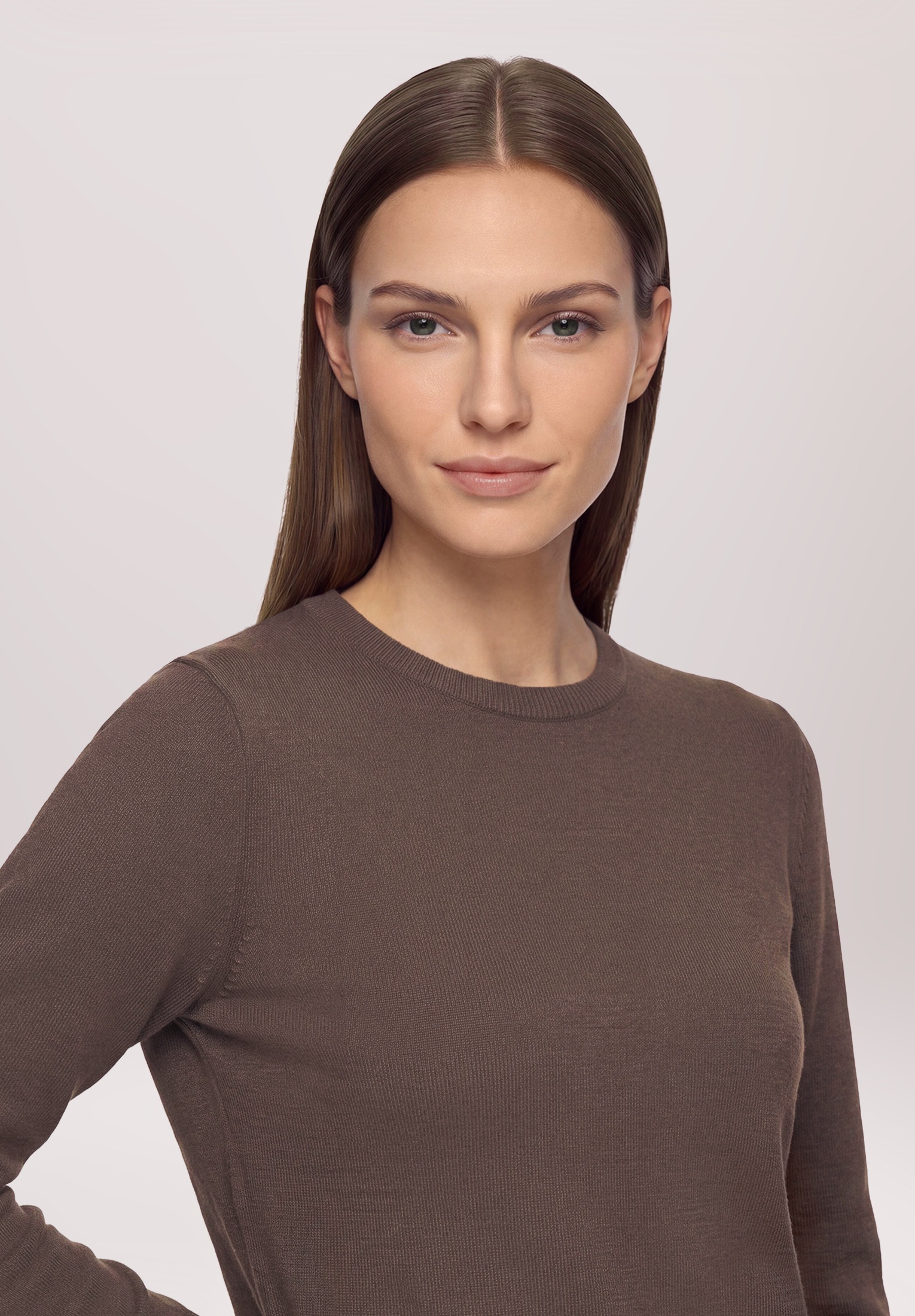 Betty Barclay Strickpullover »Damen mit Rundhalsausschnitt« 1