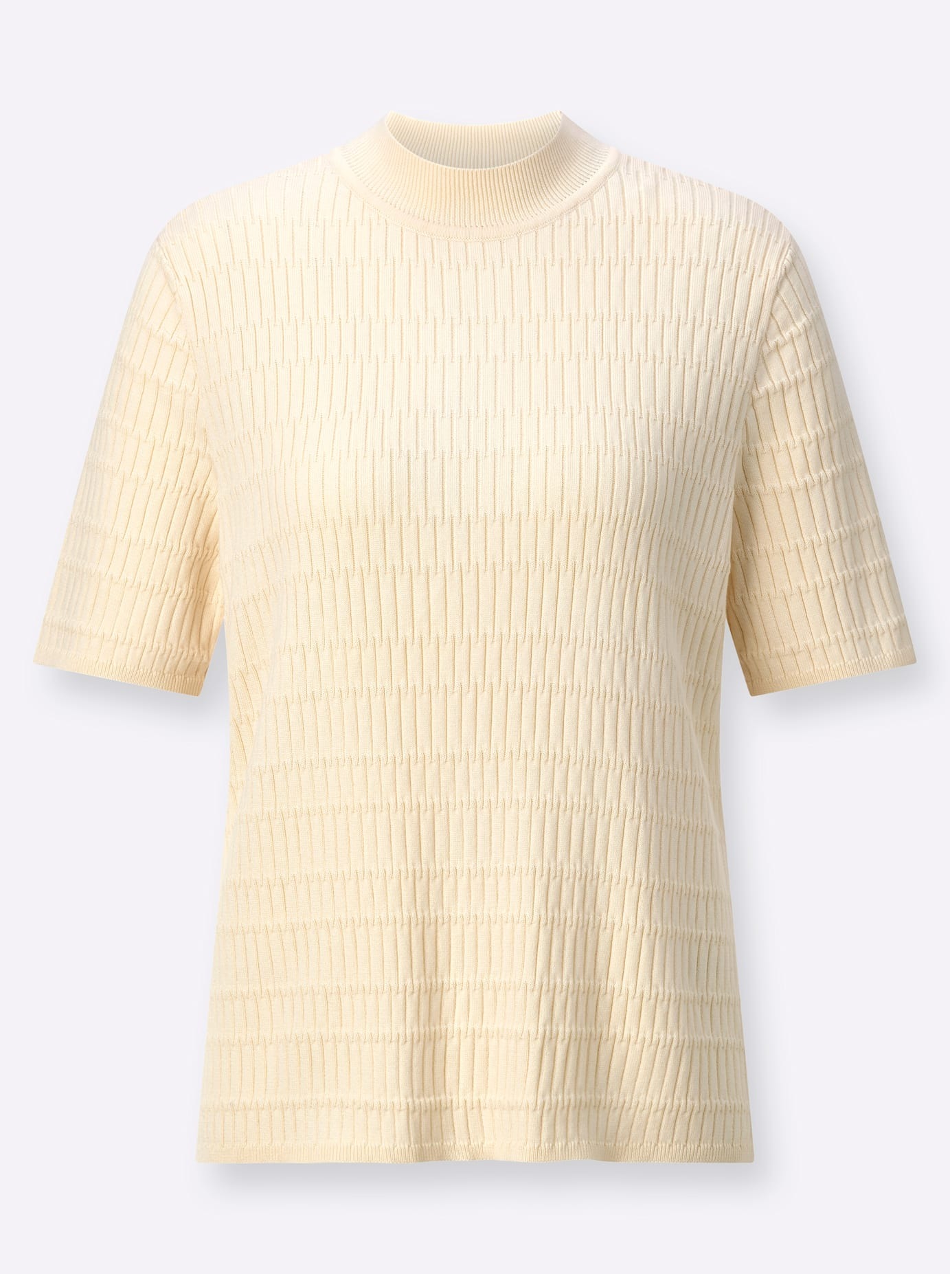 Classic Pullover Women's Short Sleeve Champagne Size 48 3