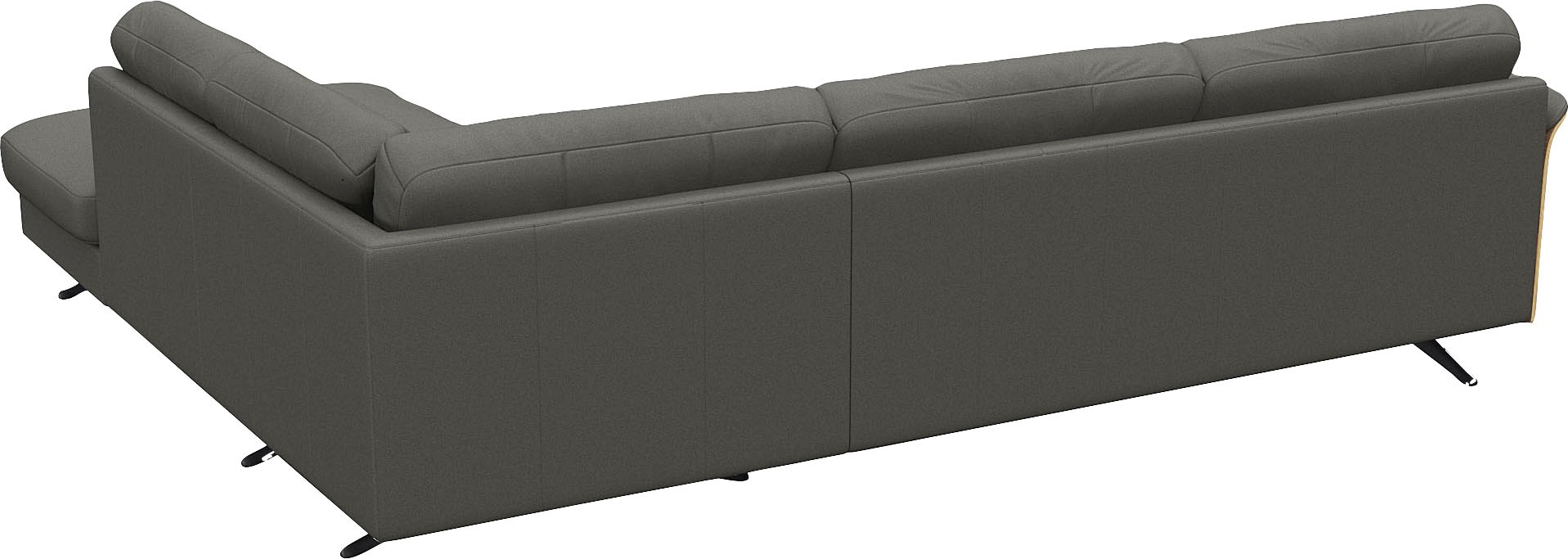 FLEXLUX Ecksofa »Glow bequem und komfortabel durch hochwertigen Sitzaufbau, L-Form«, Skandinavisches Design, In hochwertiger Verarbeitung
