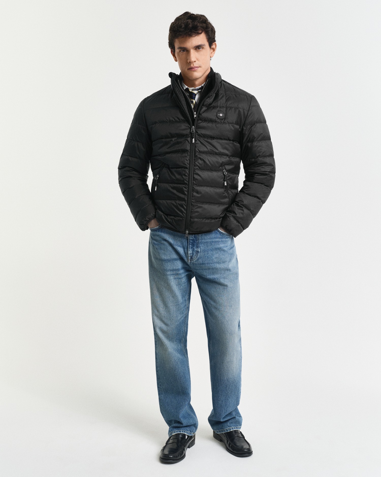Gant Steppjacke »LIGHT DOWN JACKET«, 2-Wege-Reißverschluss, Übergangsjacke, regular fit