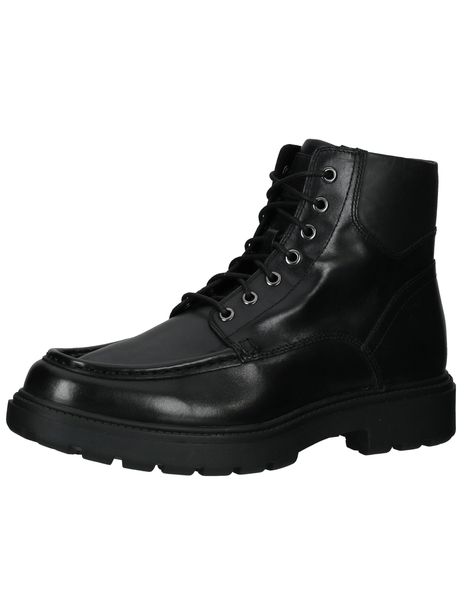Geox Schnürstiefelette "Geox Stiefelette Leder" günstig online kaufen