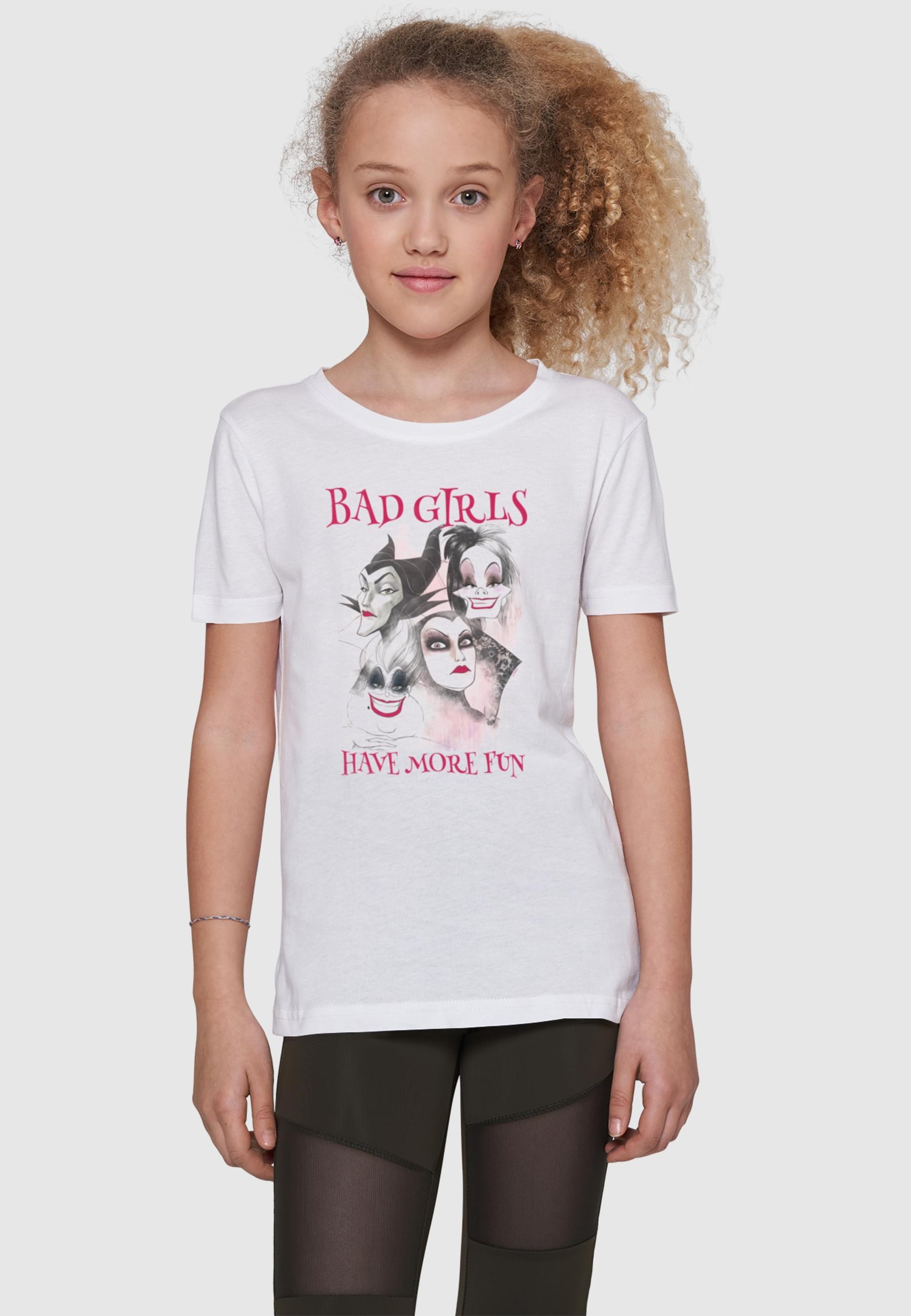 ABSOLUTE CULT T-Shirt »ABSOLUTE CULT Damen Girls Disney Classics - Bad Girls T-Shirt«, (1 tlg.)