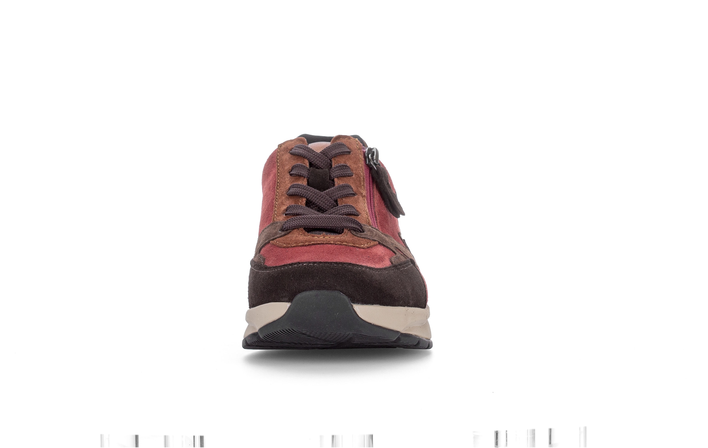 rollingsoft Keilsneaker  Halbschuh, Schnürer mit Kontrastbesätzen