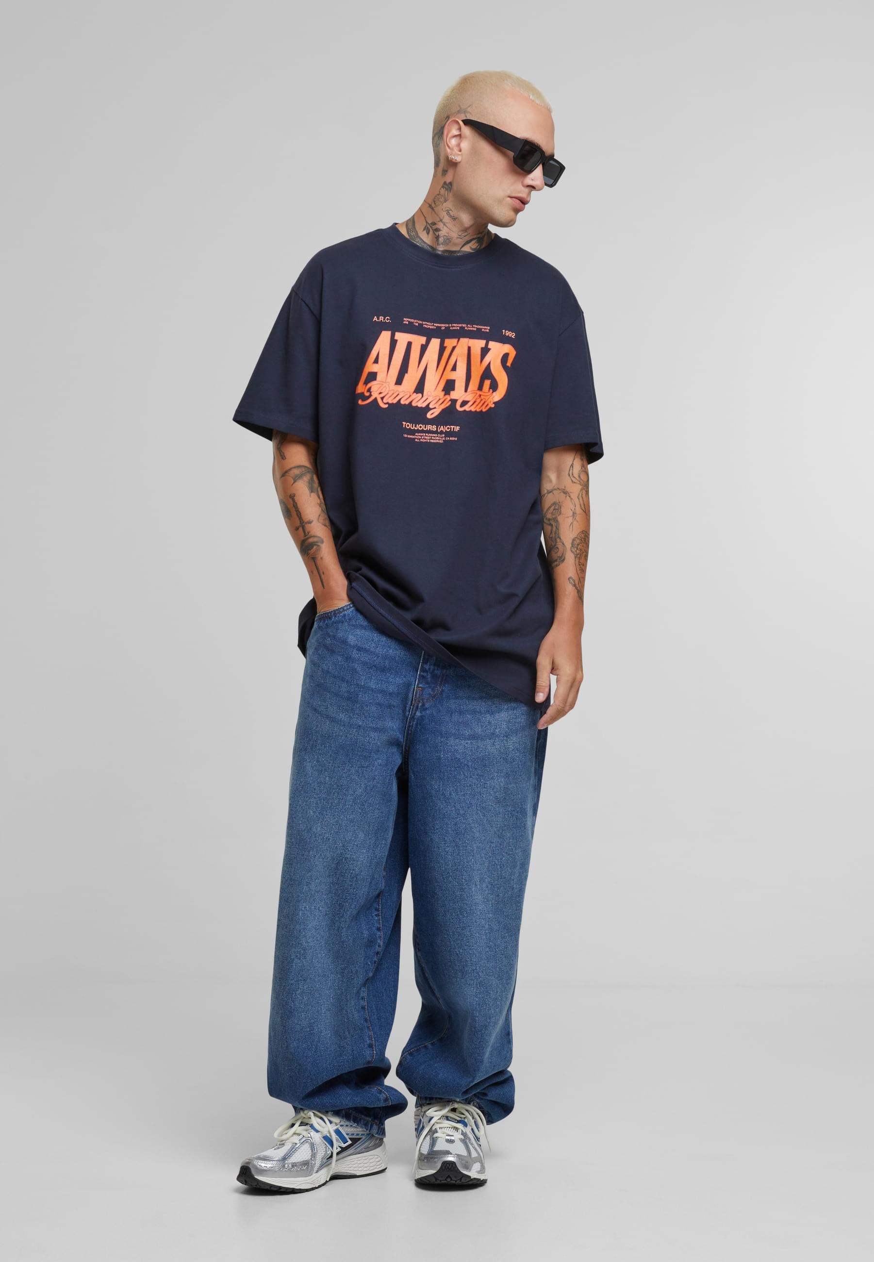 Upscale by Mister Tee T-Shirt »Upscale by Mister Tee Always Running Oversize Tee«, (1 tlg.)