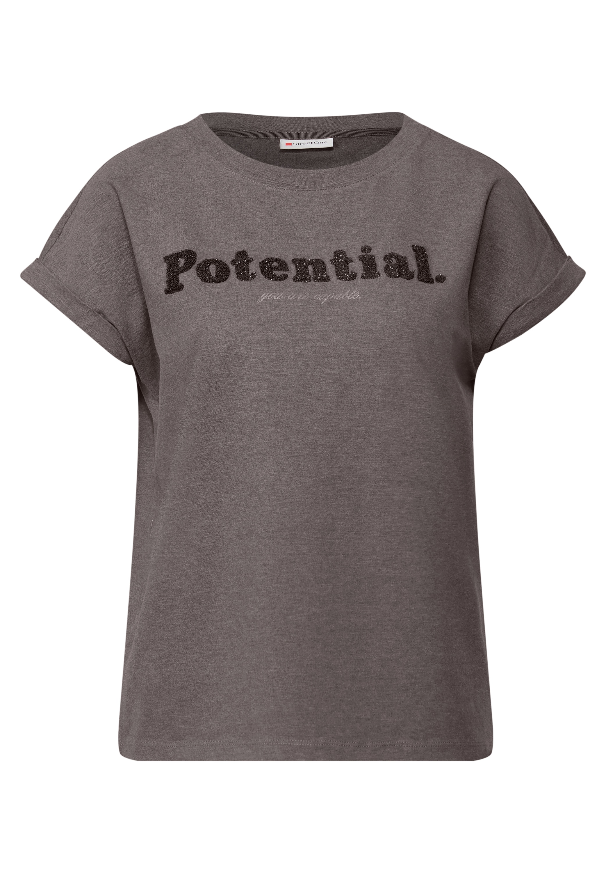 STREET ONE T-Shirt, im soften Baumwoll-Mix