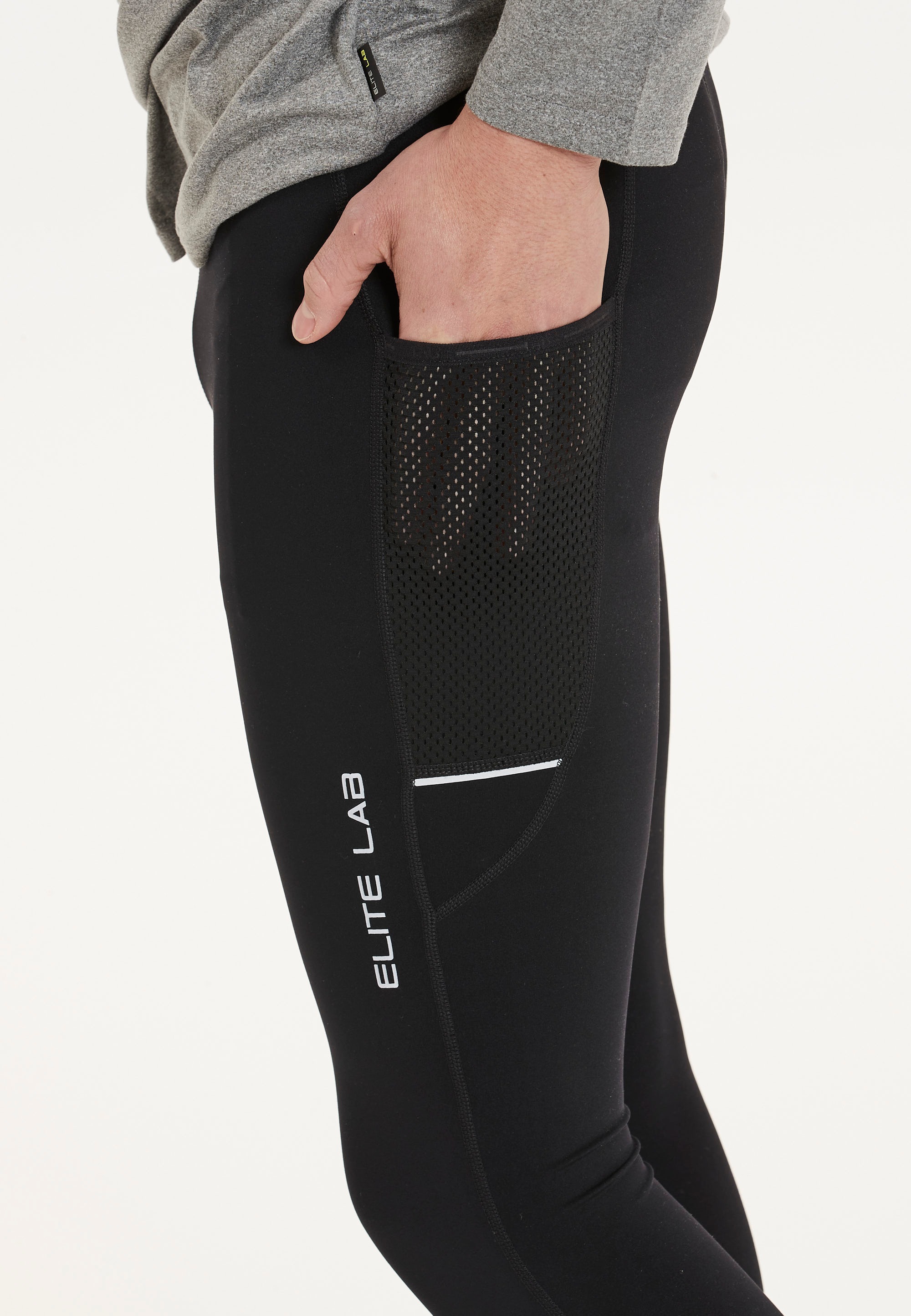 ELITE LAB Lauftights »Run Elite X1«, mit reflektierenden Details