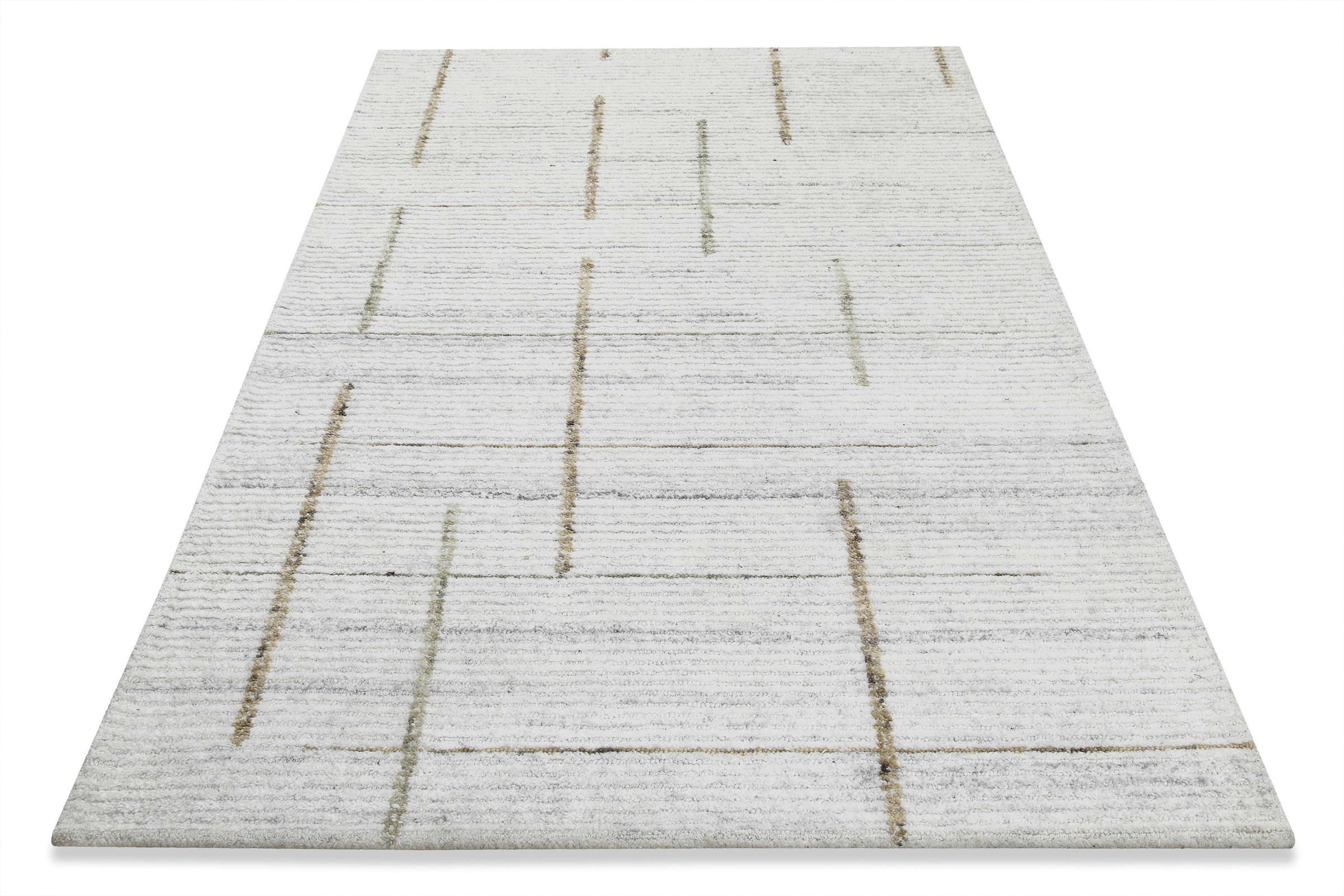 Wecon home Teppich »Hamptons TWENTYTWO«, rechteckig, 10 mm Höhe, Läufer, Fasermix, Kurzflor, Wohnzimmer, elegant, geometrisch