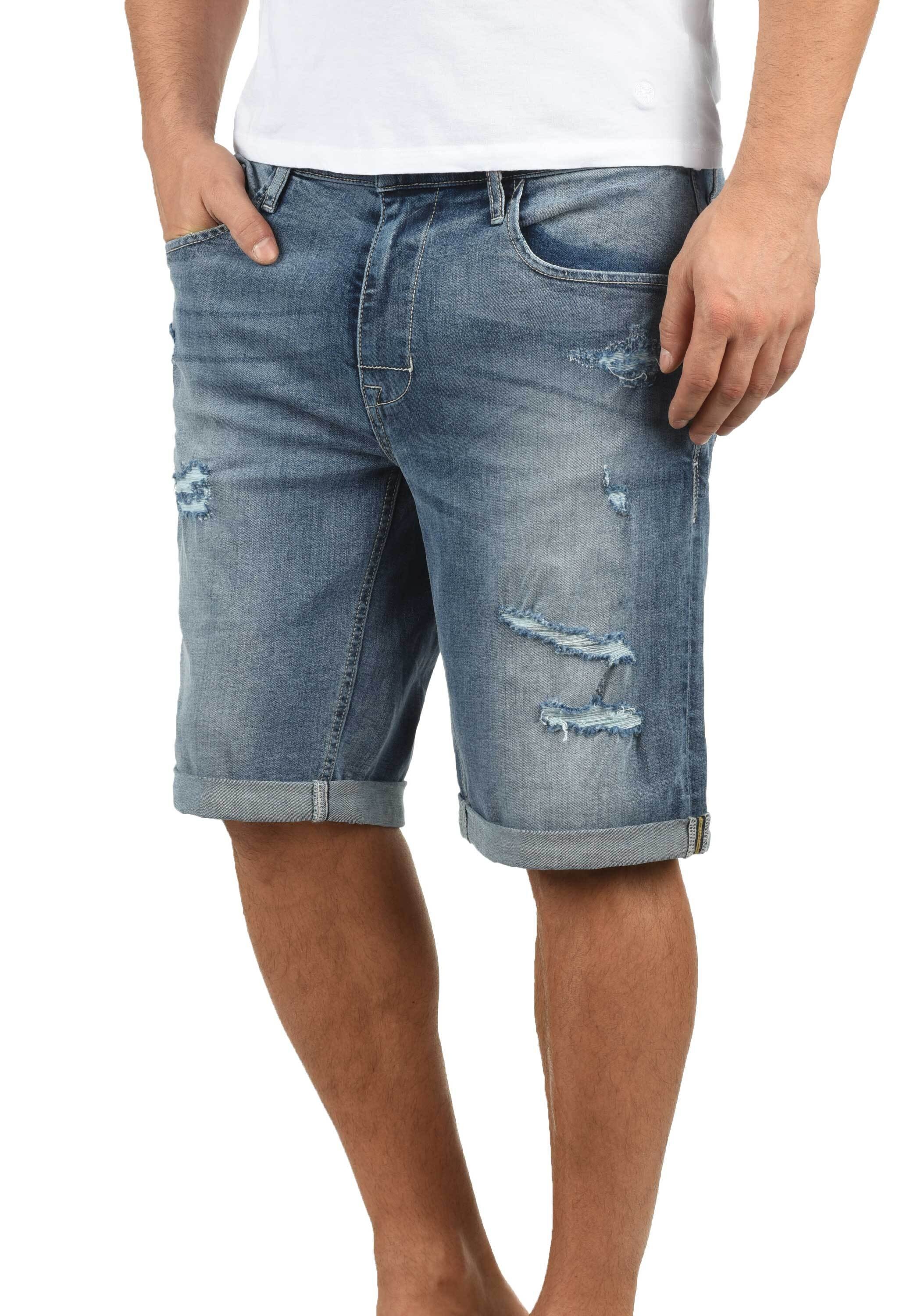 Blend Jeansshorts "BHDeniz", Stilvolle 5-Pocket-Jeansshorts mit Destroyed-E günstig online kaufen