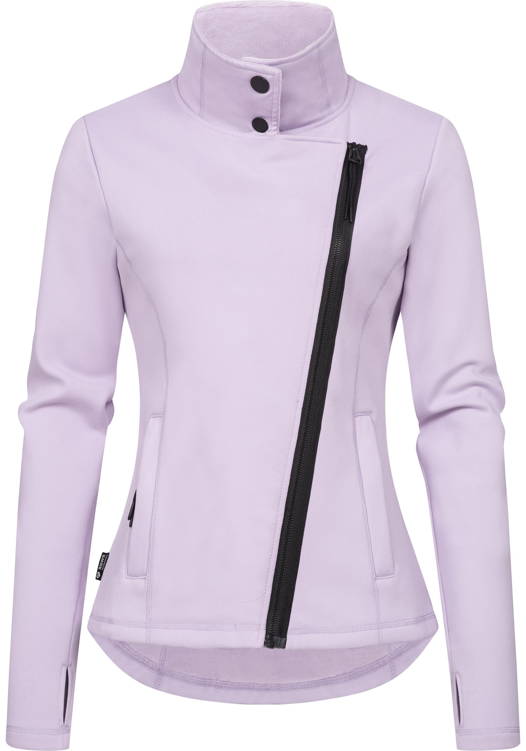 Ragwear Sweatjacke »Saskie«, Modische Damen Kapuzenjacke mit kuschlig weichem Innenfutter