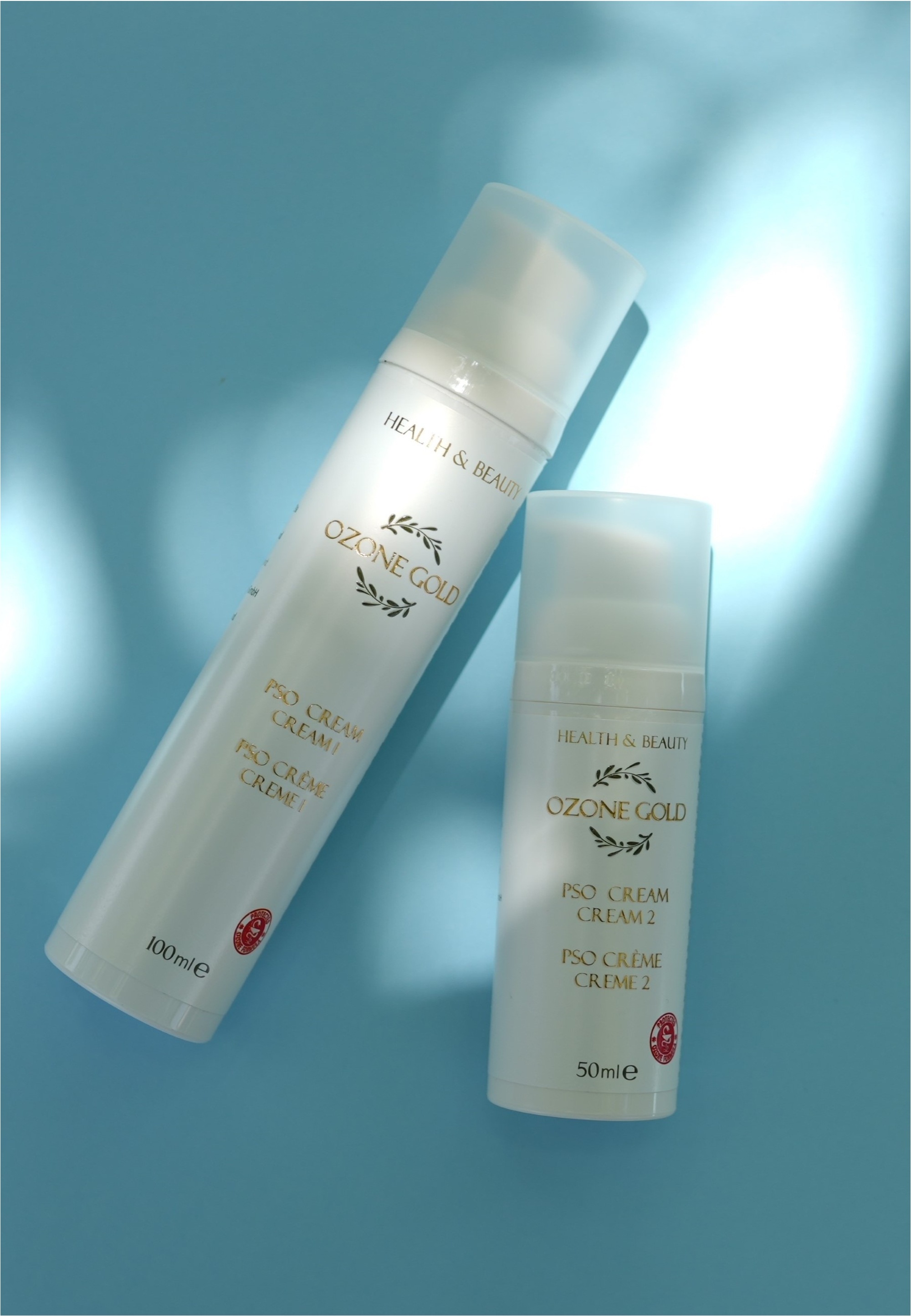 OZONE GOLD Körpercreme »Psoriasis«, (2 tlg.), bestehend aus 2 Cremes gegen Schuppenflechte