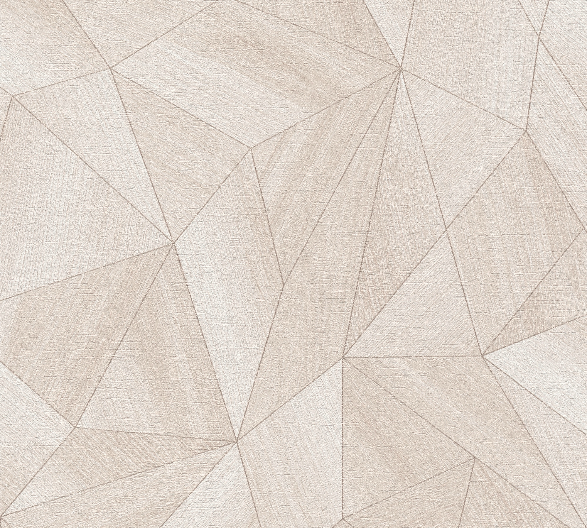 living walls Vliestapete »Geometrische Tapete aus Holzoptik - Vliestapete« leicht glänzend strukturiert Moderne Tapete mit Holzstruktur