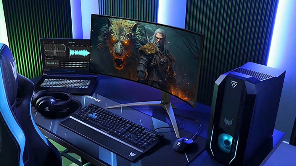 Acer OLED-Monitor »Predator X39«, 99 cm/39 Zoll, 3440 x 1440 px, UWQHD, 0,01 ms Reaktionszeit, 240 Hz