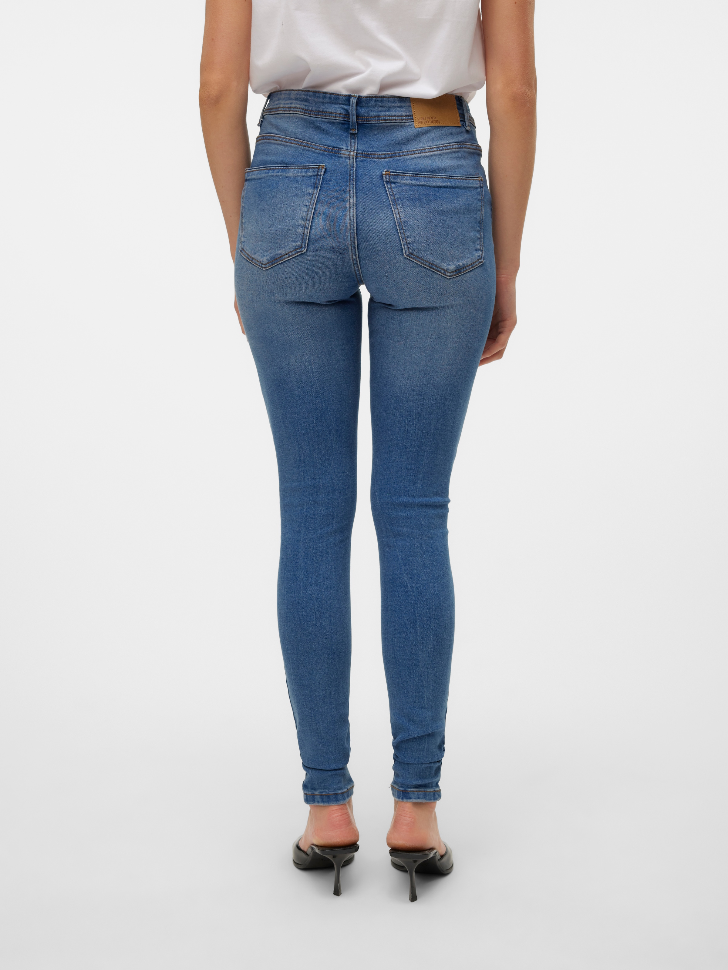 Thumbnail - Vero Moda Skinny-fit-Jeans "VMTATIANA MR S PIPING JEANS"