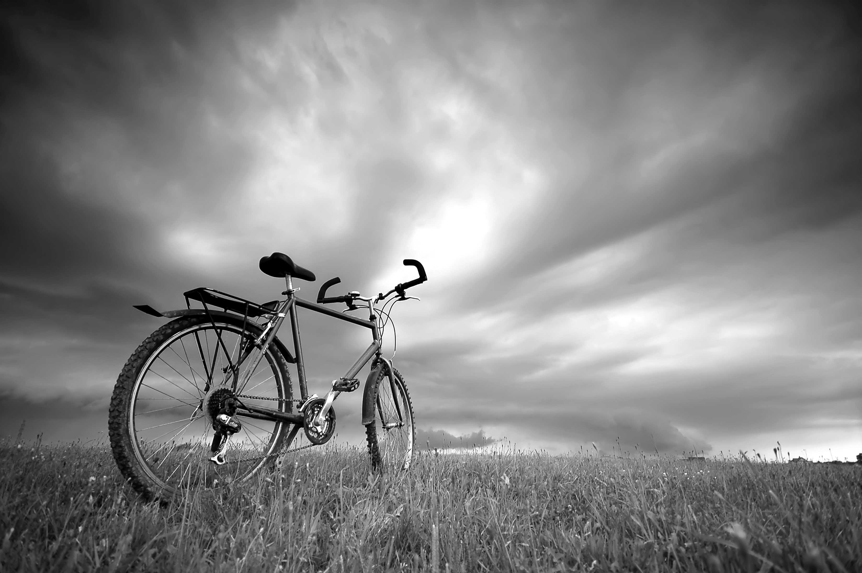 Papermoon "Fahrrad Schwarz & Weiß"
