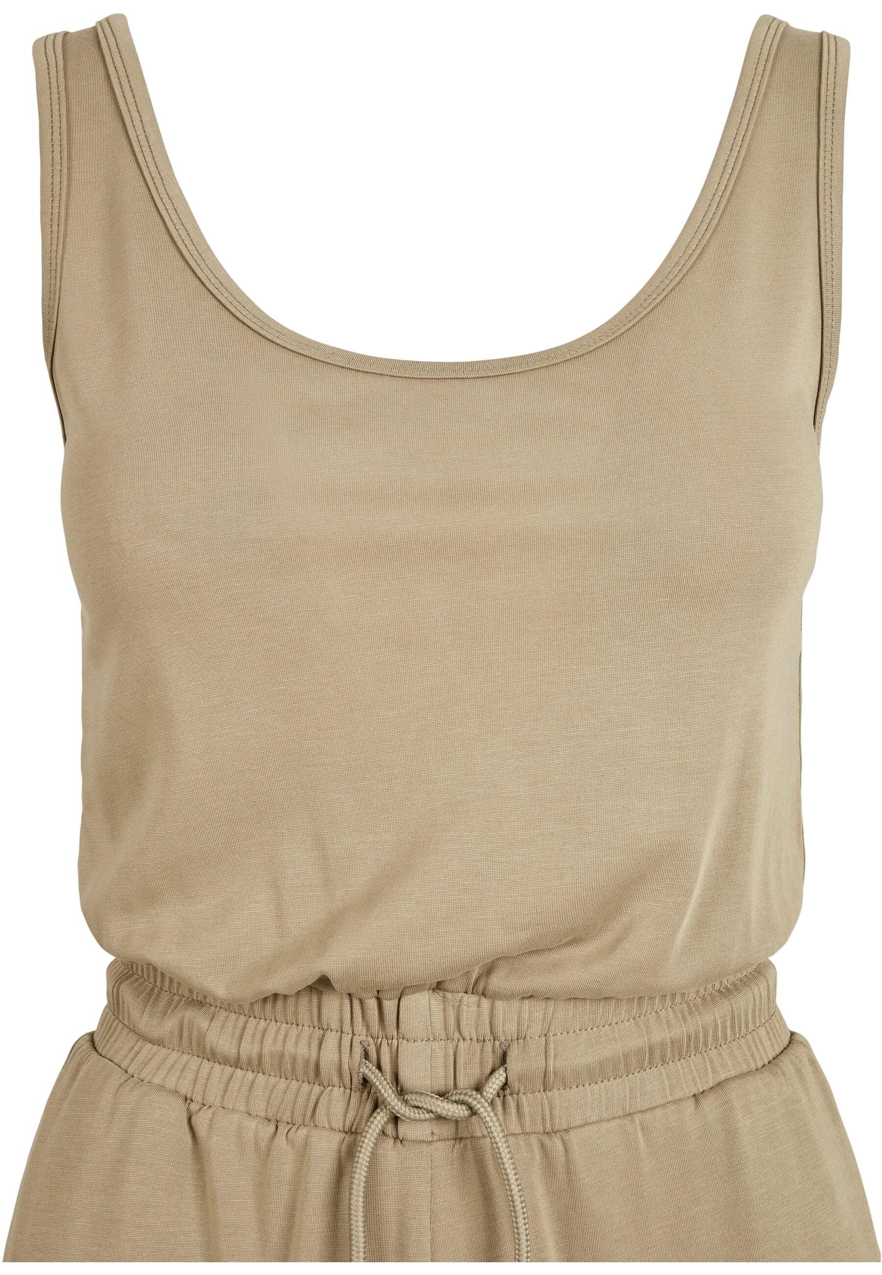 URBAN CLASSICS Jumpsuit »Urban Classics Damen Ladies Short Sleeveless Modal Jumpsuit«, (1 tlg.)