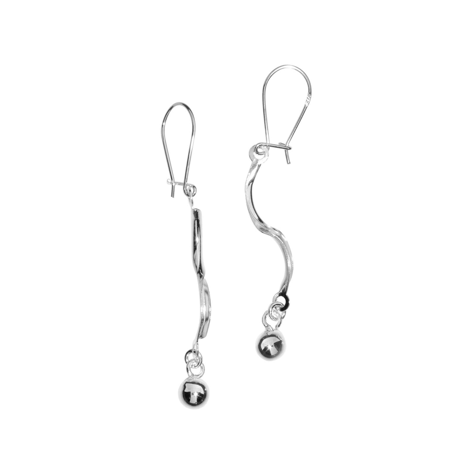 Paar Ohrhänger OSTSEE-SCHMUCK "- Livs - Silber 925/000 -" Gr. 55, silber (silber 925, silberfarben, weiß), Ohrringe, Damen, Silber 925 (Sterlingsilber)