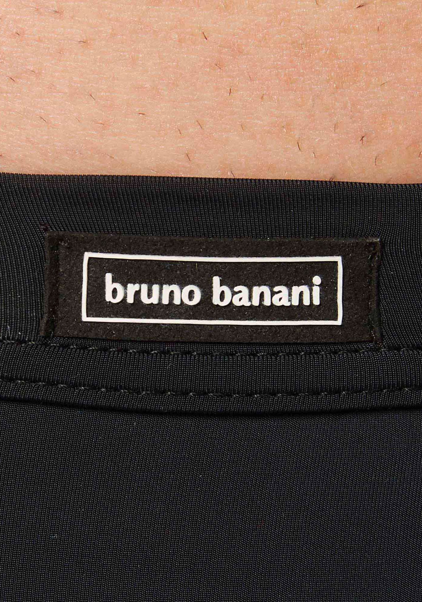 Bruno Banani Boxershorts, (2er-Pack), mit angesetztem Bündchen