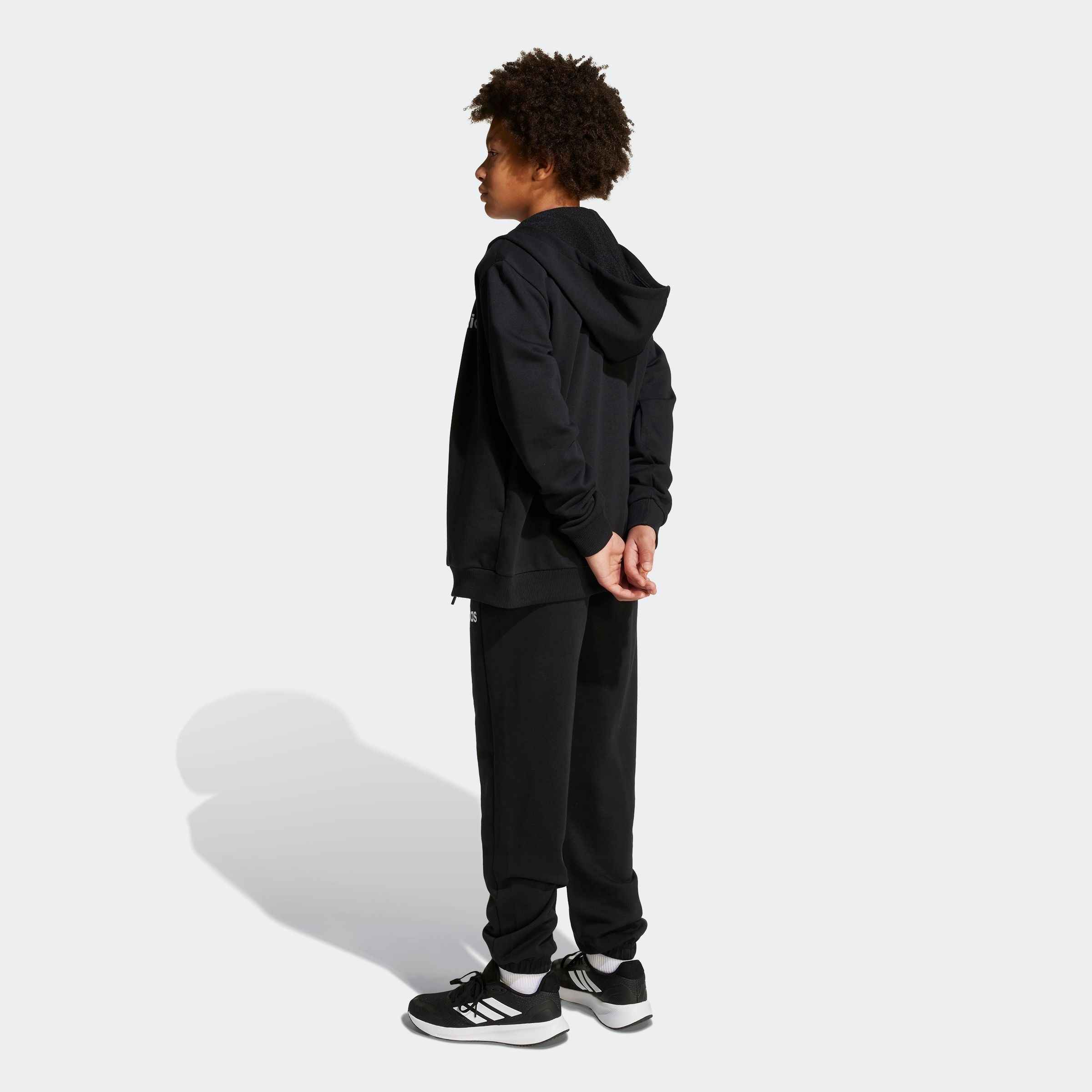 adidas Sportswear Trainingsanzug »J LIN FT TS 220«, (2 tlg.)
