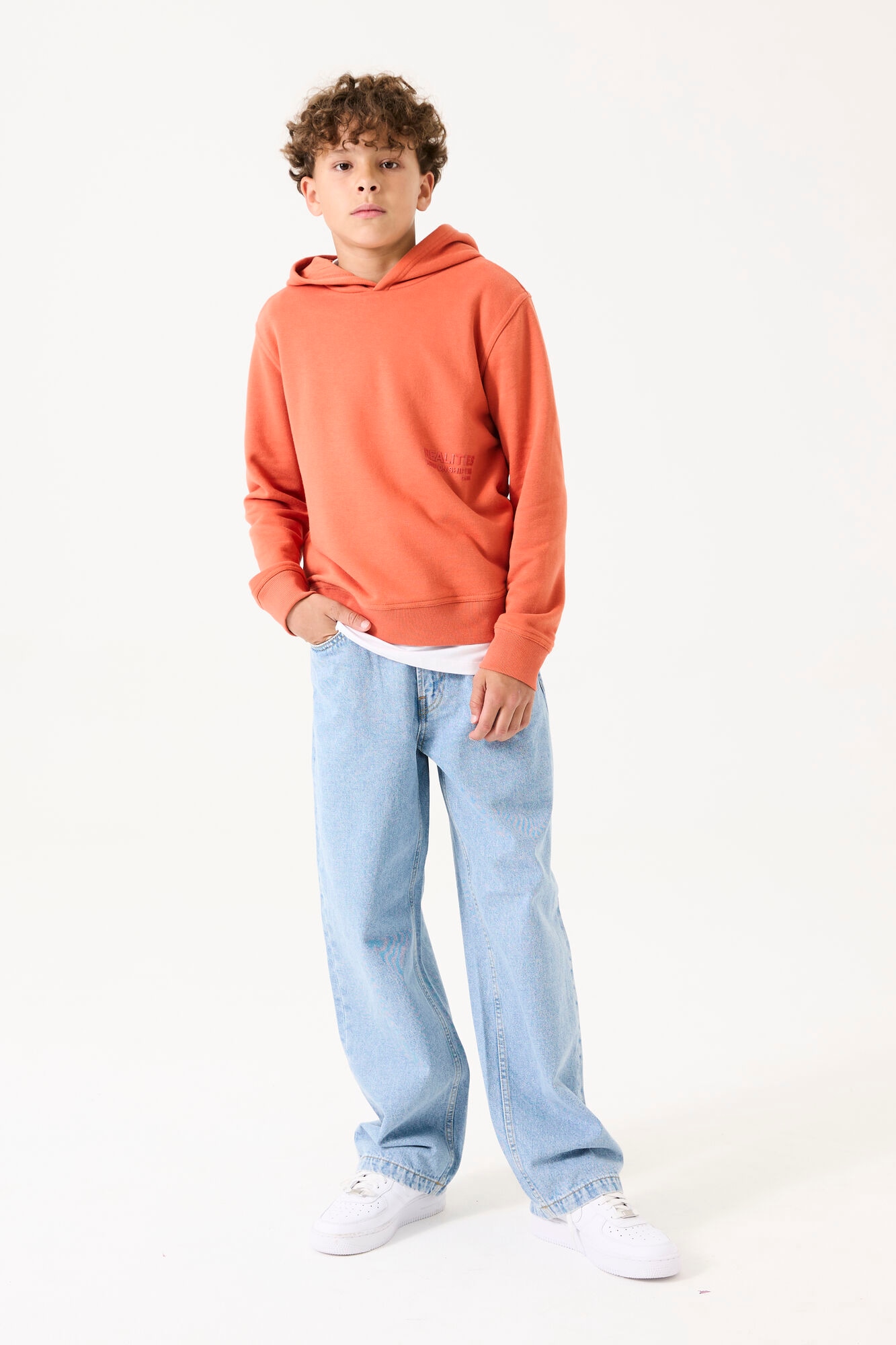 Garcia Hoodie, mit Schriftzug
