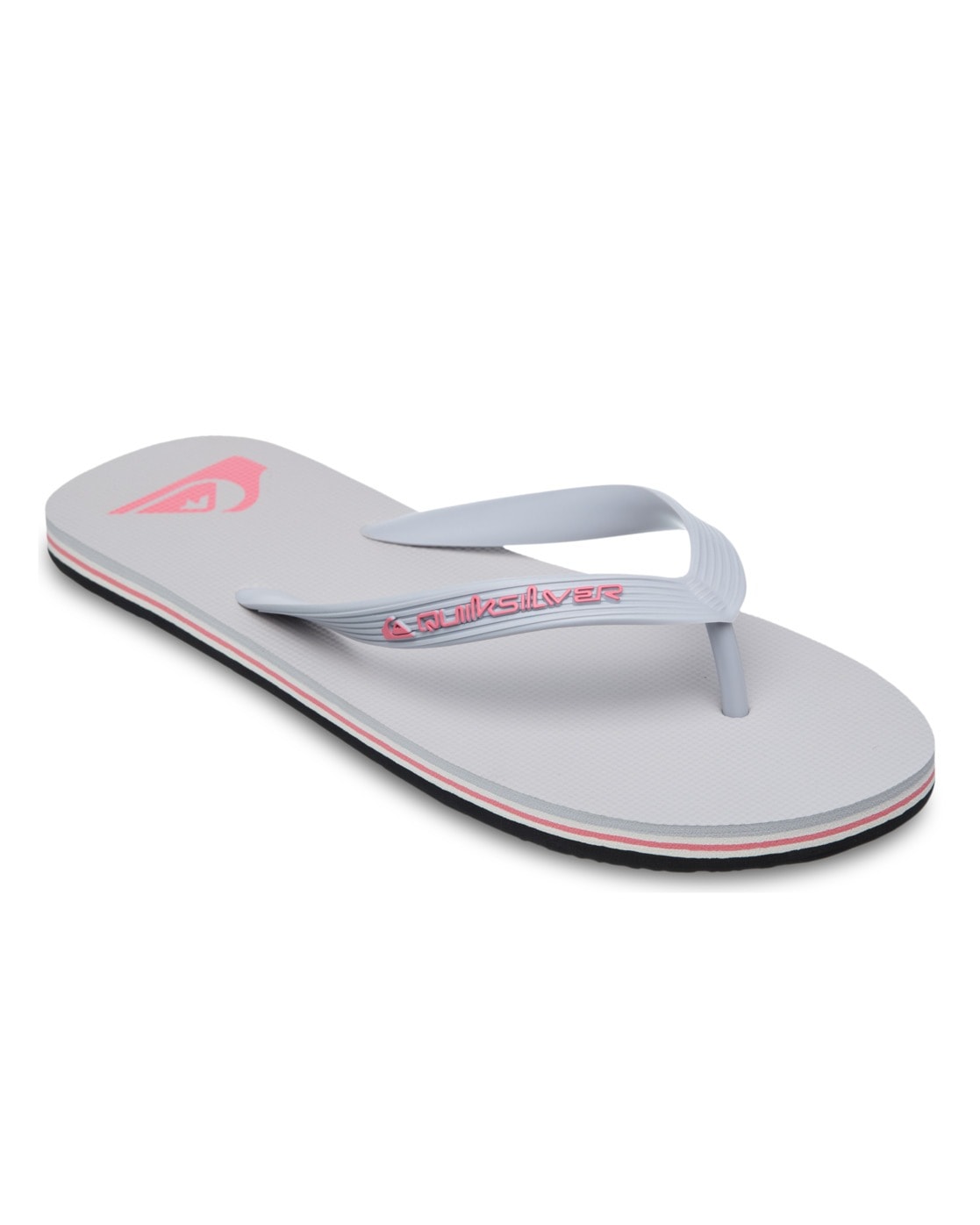 Sandale QUIKSILVER "Molokai Core", Herren, Gr. 13(46), micro chip, Obermaterial:Obermaterial: Synthetikmaterial / Außensohle: Moosgummi;, Schuhe Sandale