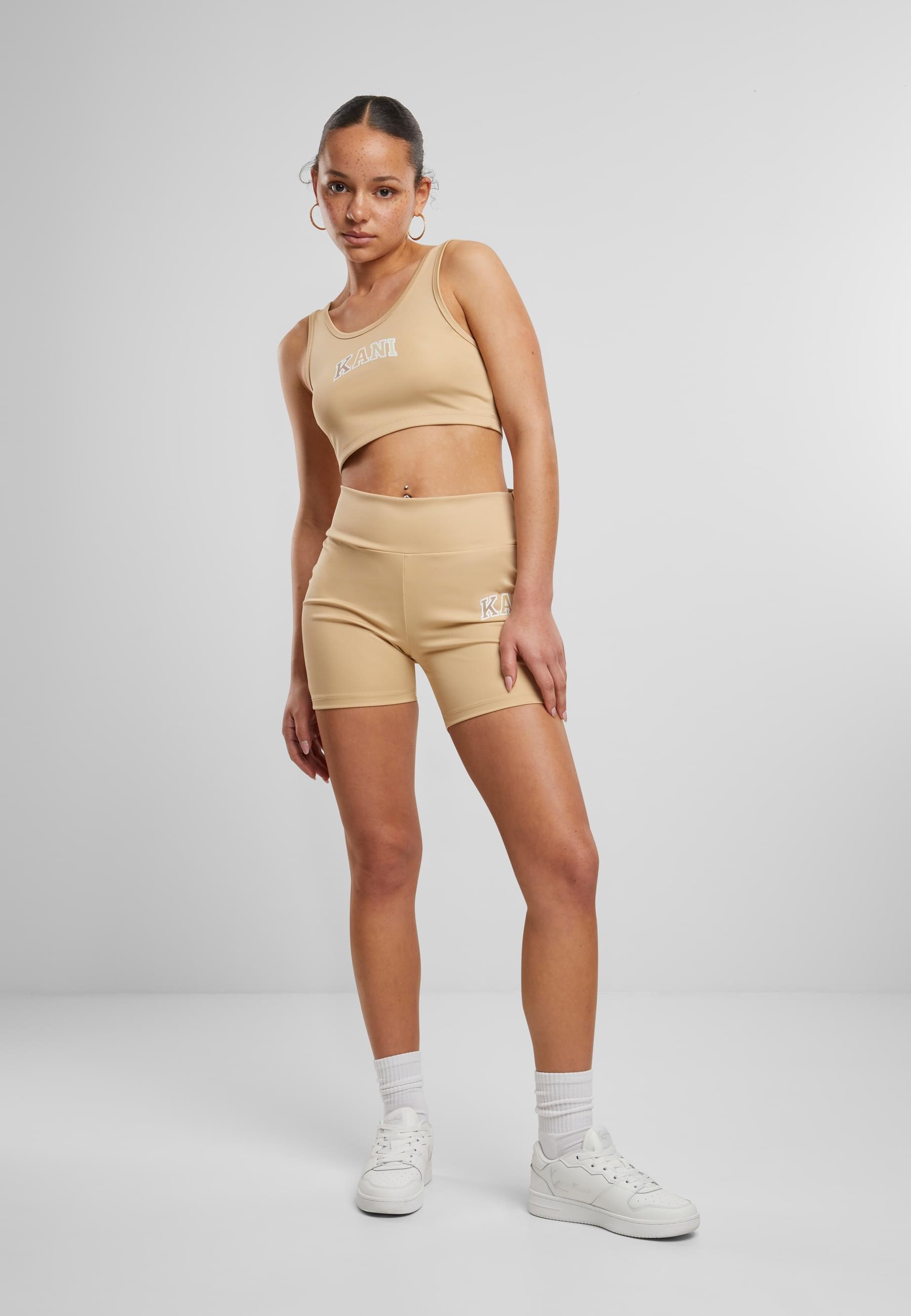 Karl Kani Radlerhose »Karl Kani Damen KW242-031-1 Karl Kani Small Serif Cycling Shorts«, (1 tlg.)