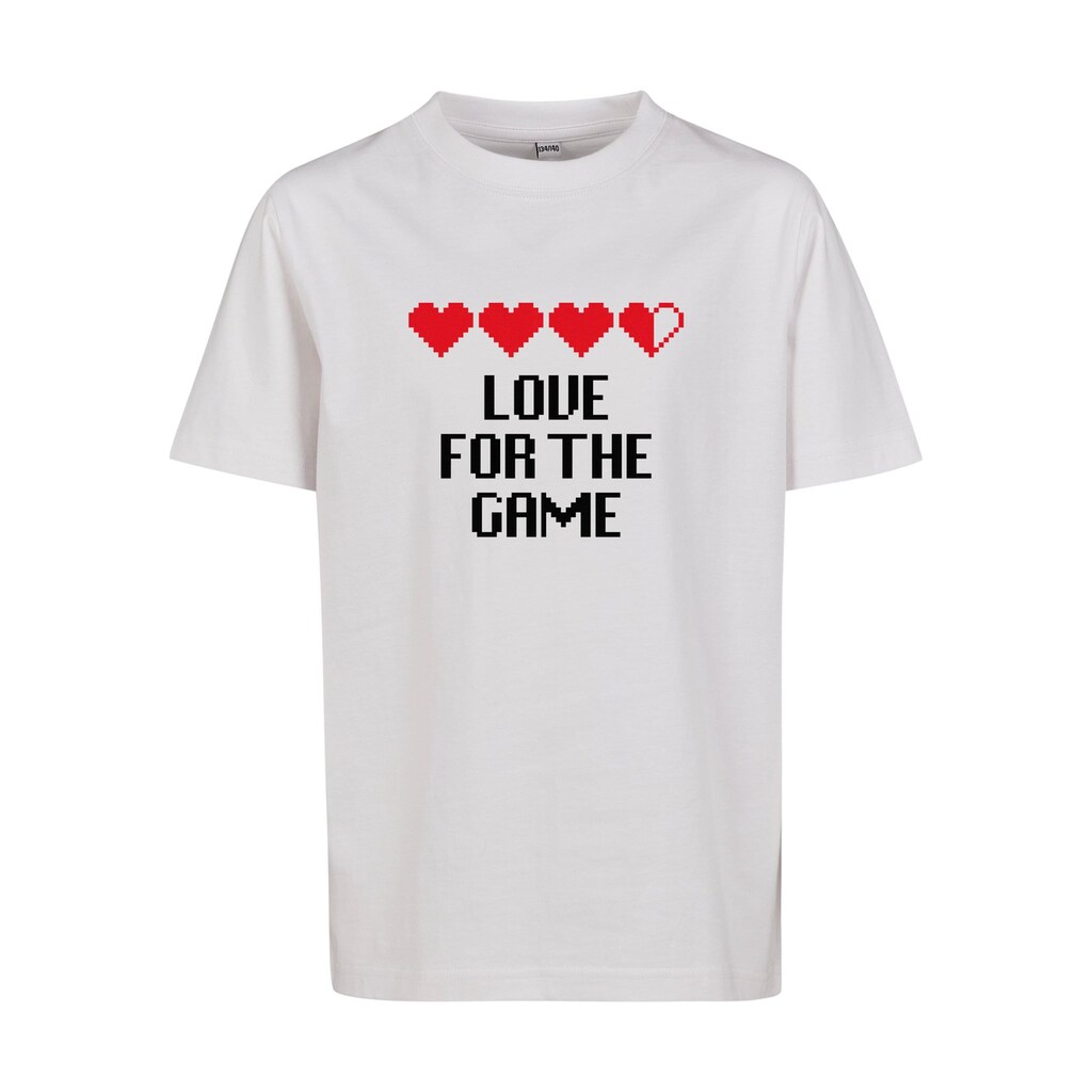 MisterTee T-Shirt »MisterTee Herren Kids Love for The Game Tee«, (1 tlg.)