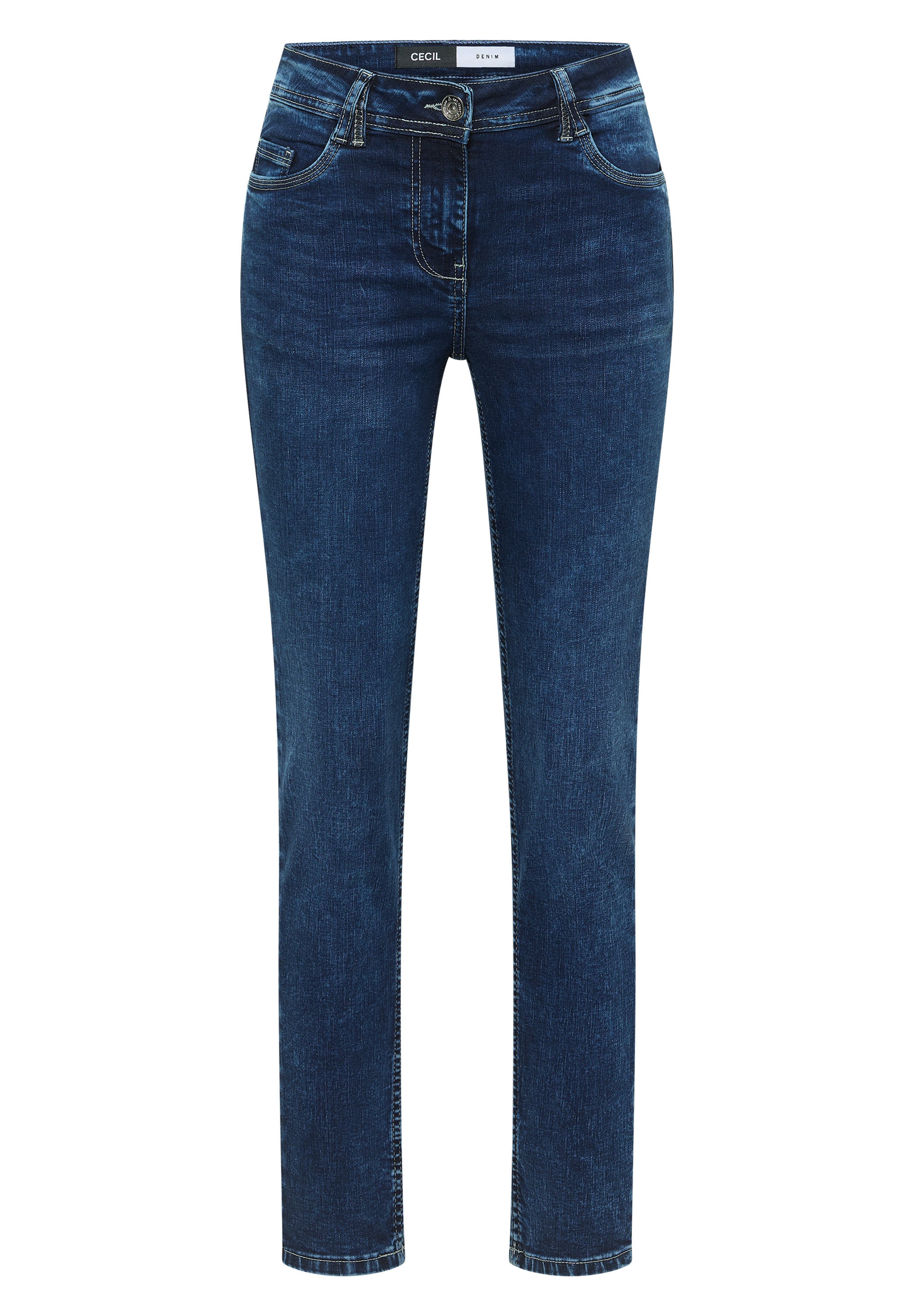 Cecil Slim-fit-Jeans 5-Pocket-Style