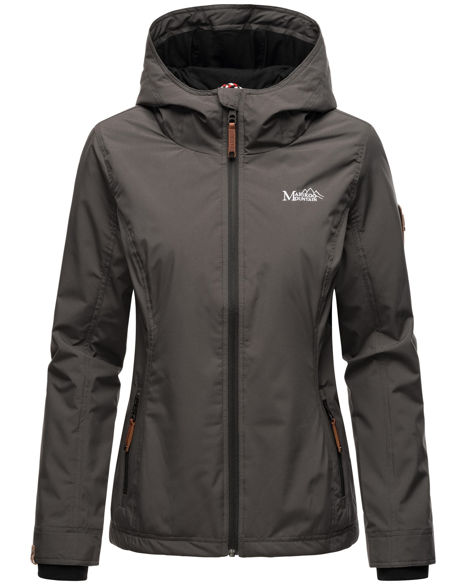 Marikoo Outdoorjacke "Brombeere", sportliche Übergangsjacke mit Kapuze günstig online kaufen