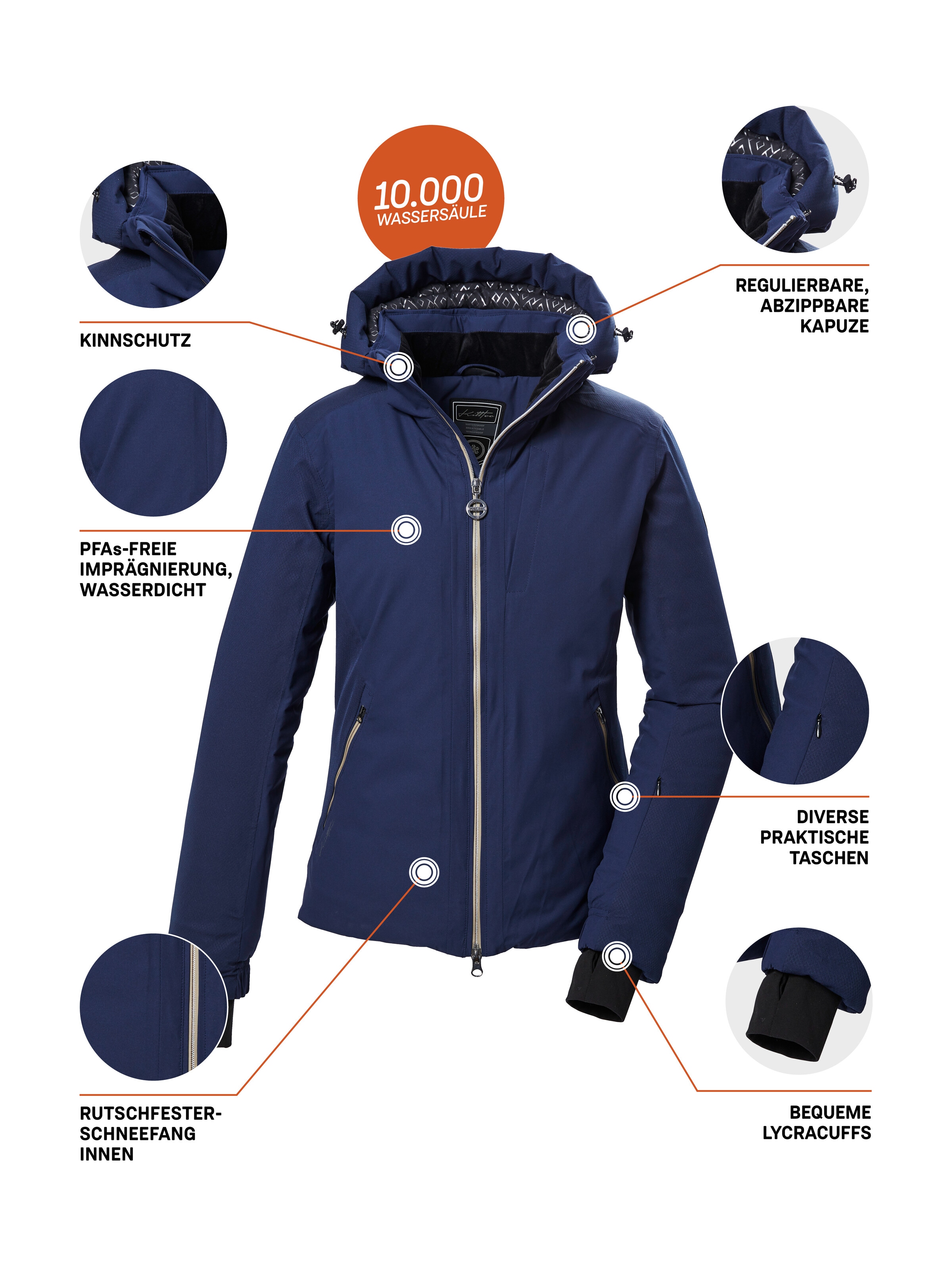 Killtec Skijacke »KSW 104 WMN SKI JCKT«