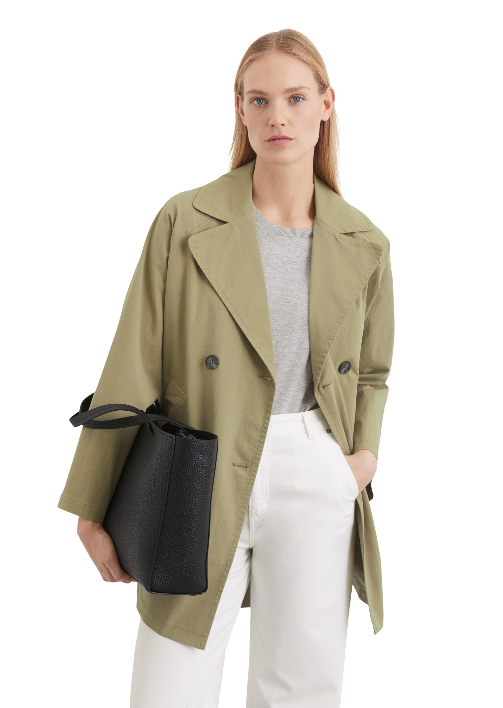 Marc O'Polo Shopper »aus genarbtem Rindleder«