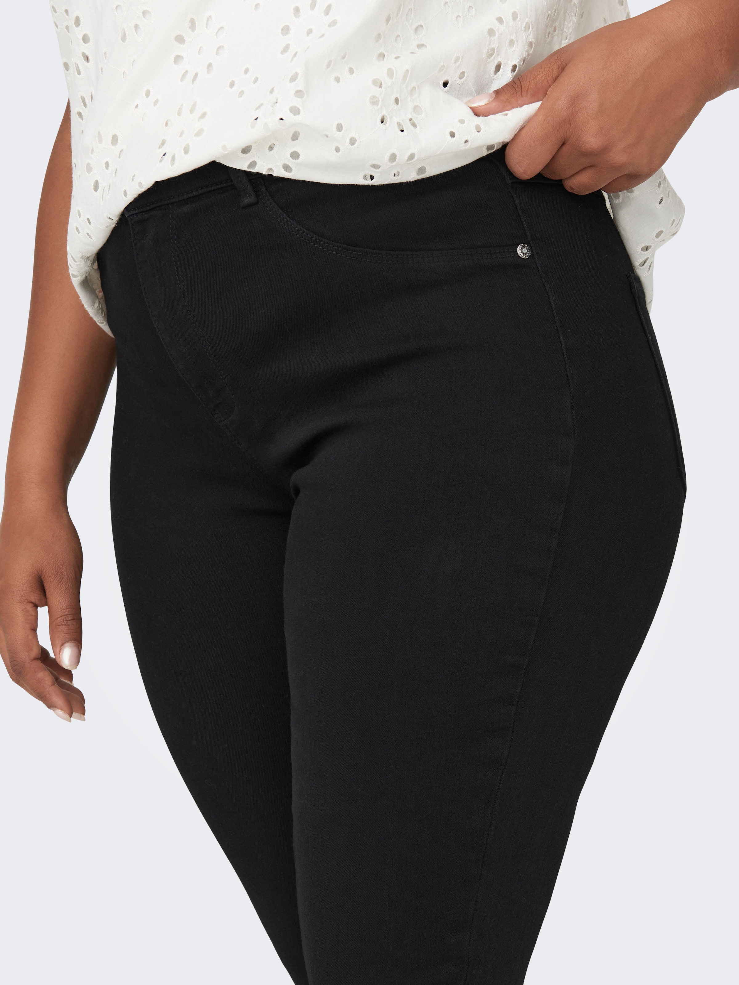 ONLY CARMAKOMA Skinny-fit-Jeans »CARSTORM  LIFE PUSH UP HW SK JEANS  NOOS«